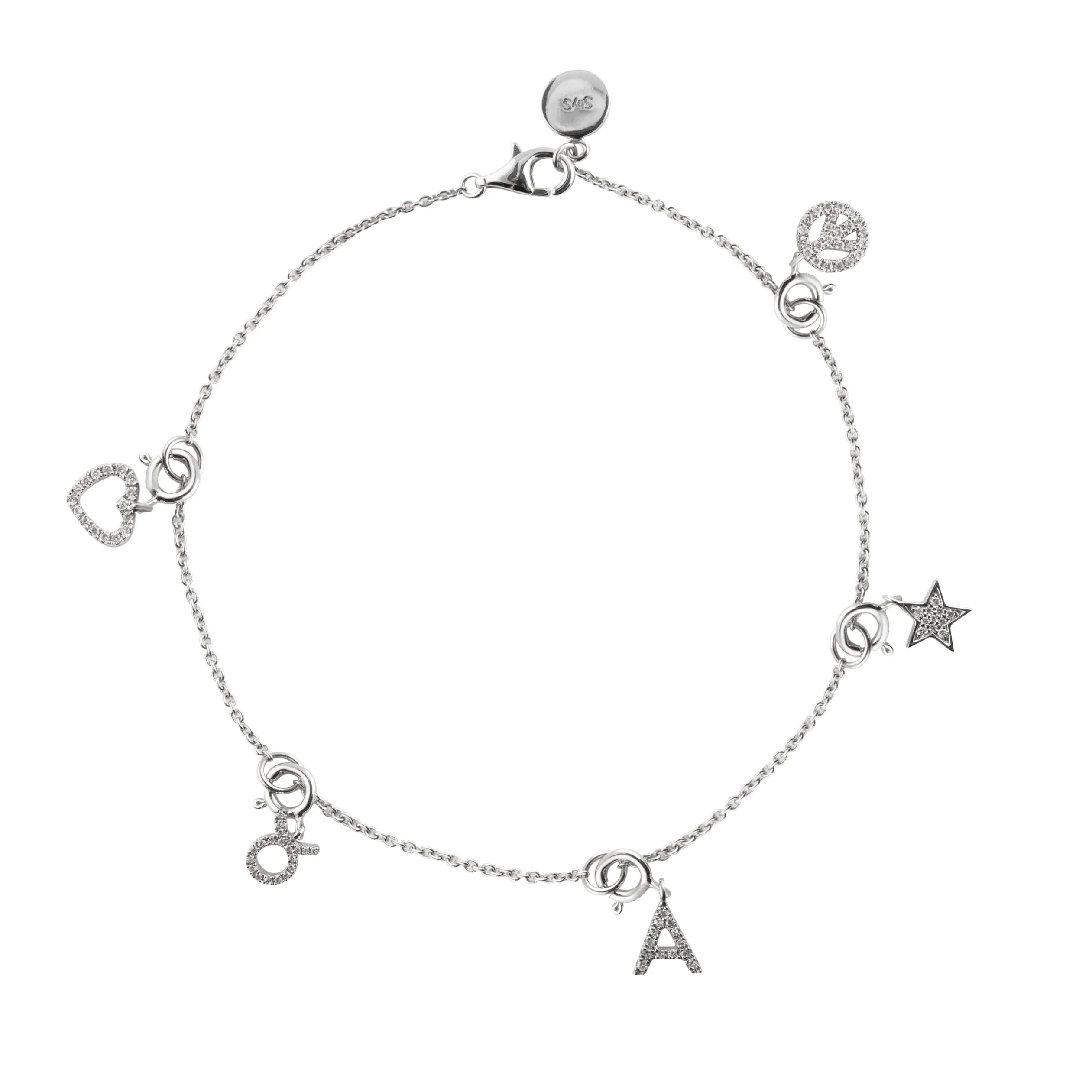 18k Charm Bracelet