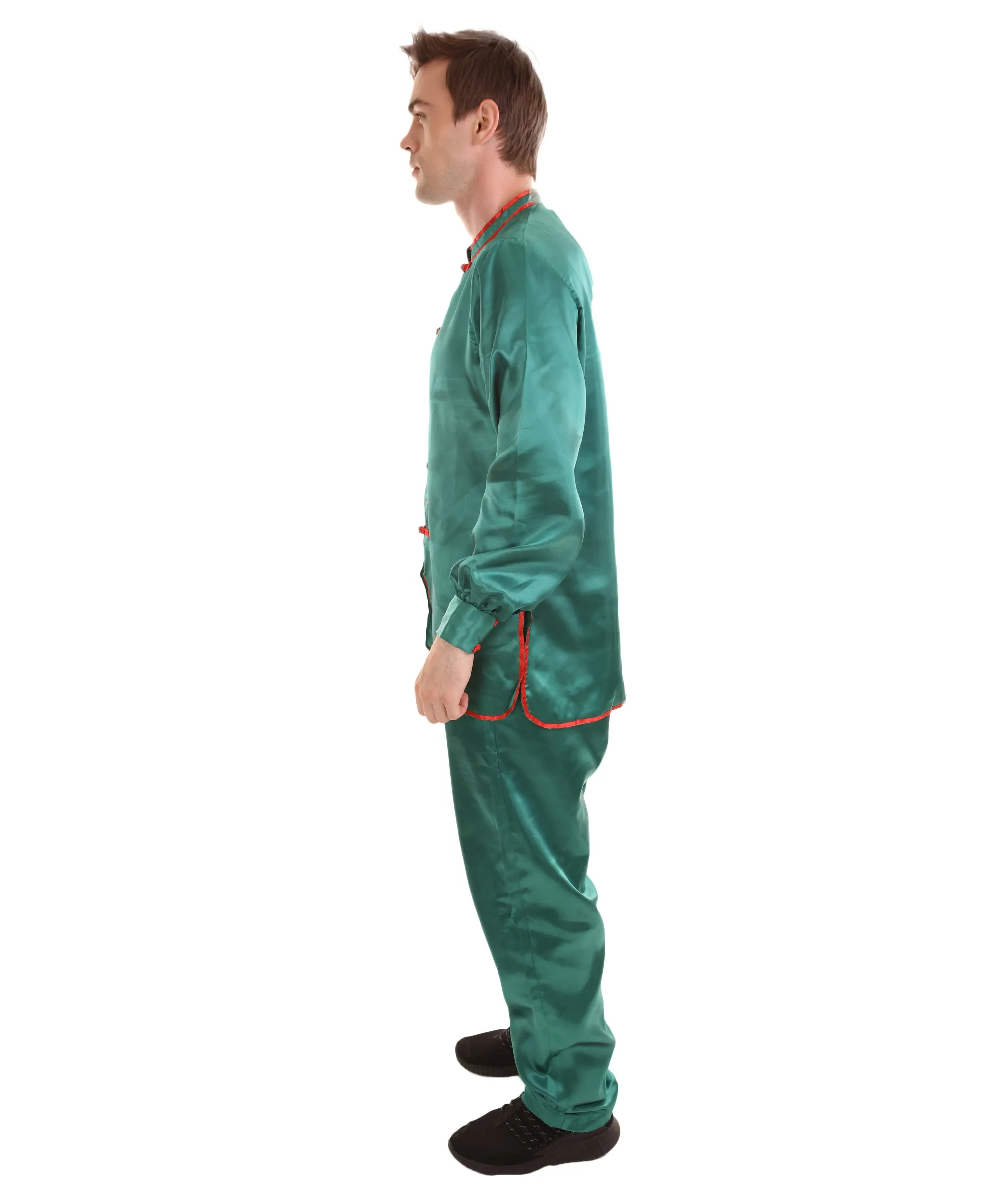 Adult Men's Chinese Traditional Kung Fu Costume | Multiple Color Options Cosplay Costume