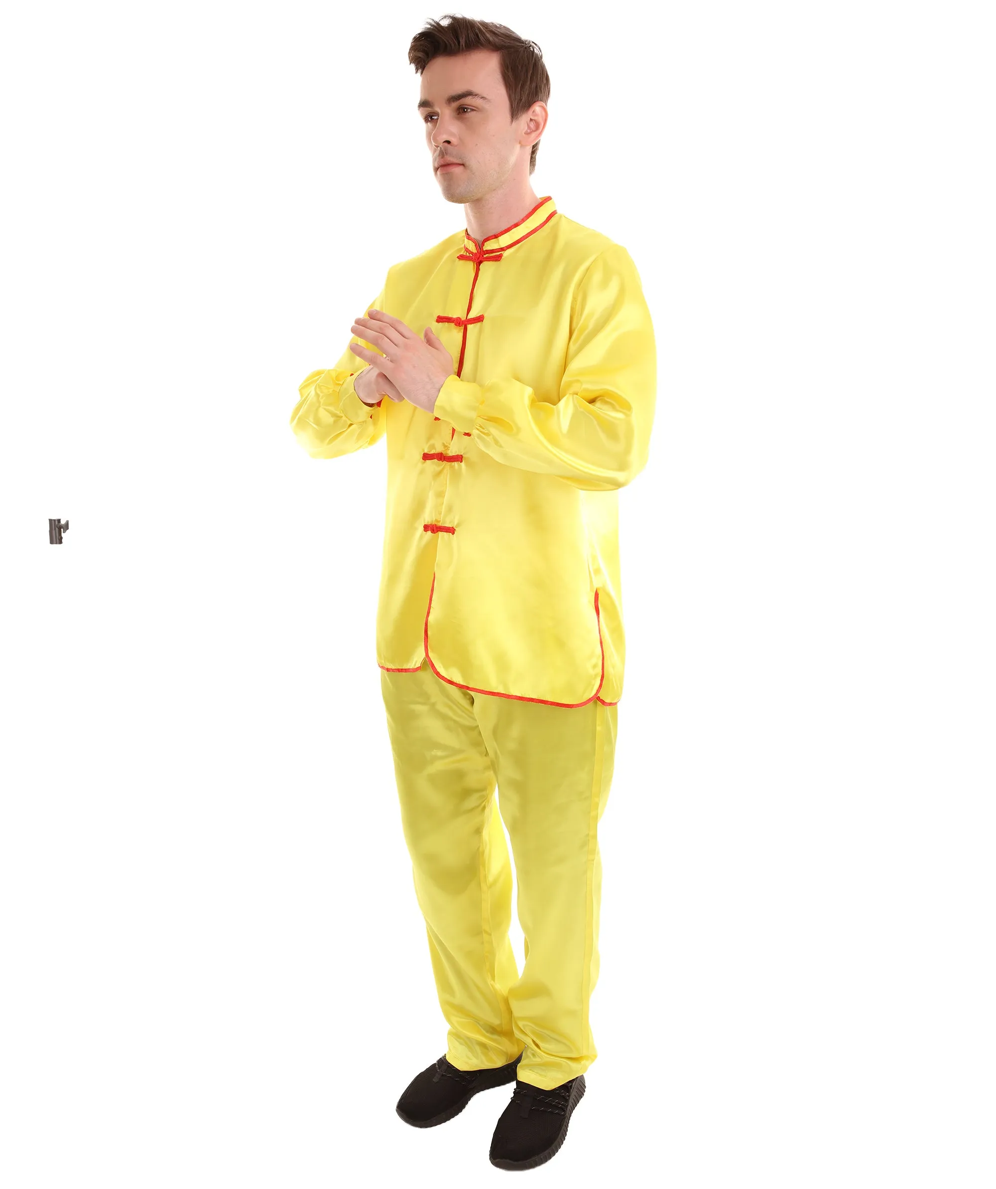 Adult Men's Chinese Traditional Kung Fu Costume | Multiple Color Options Cosplay Costume