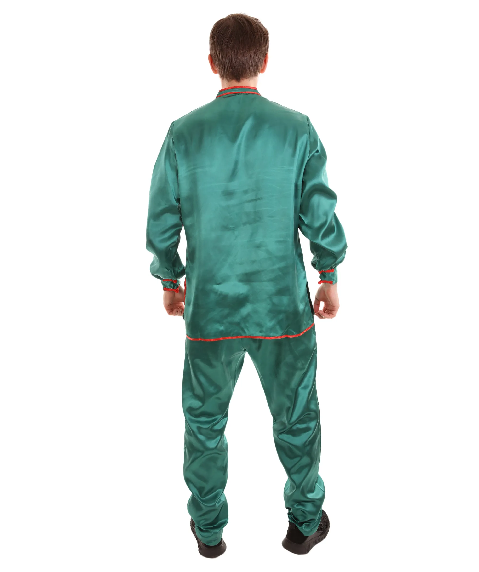 Adult Men's Chinese Traditional Kung Fu Costume | Multiple Color Options Cosplay Costume