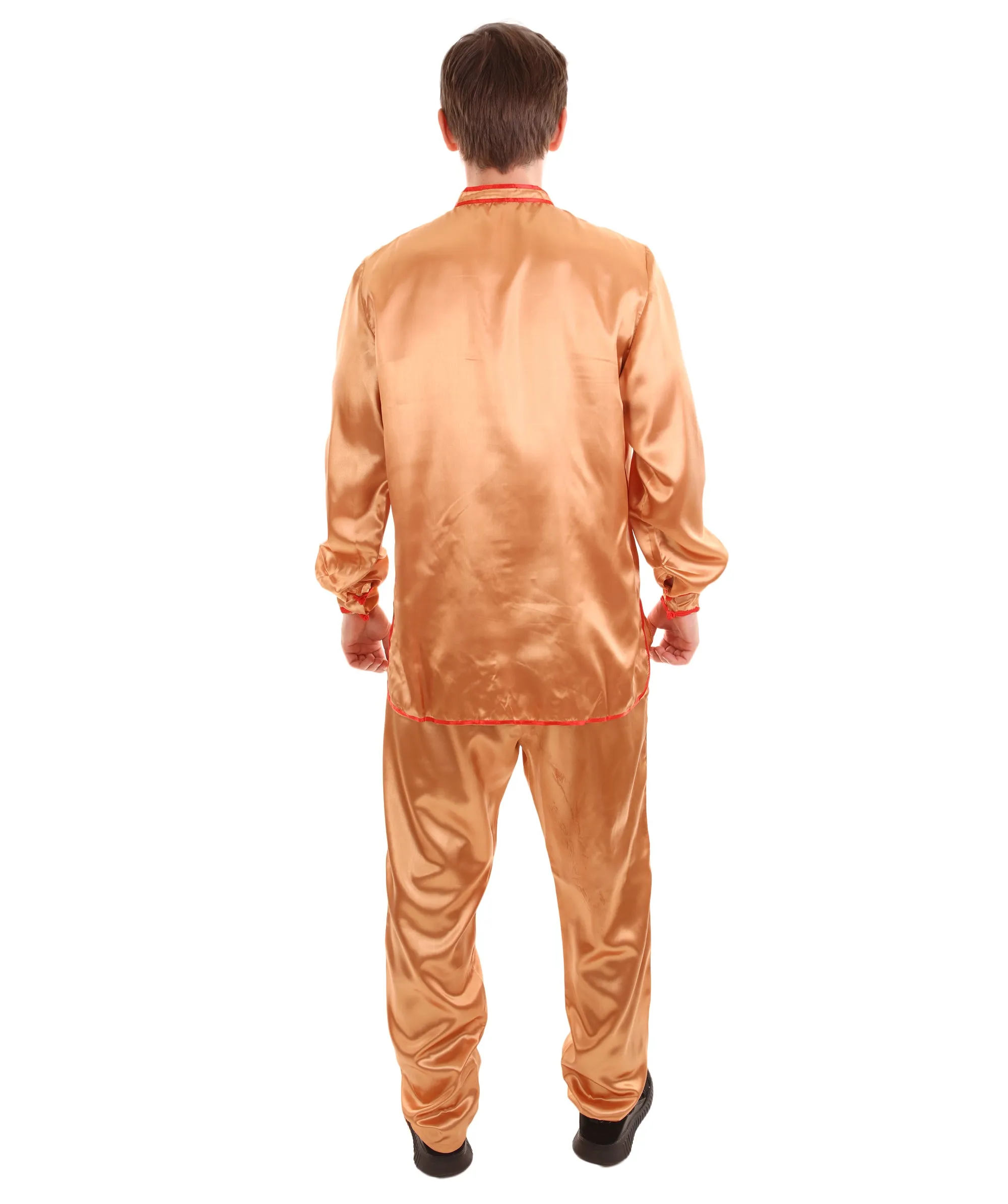 Adult Men's Chinese Traditional Kung Fu Costume | Multiple Color Options Cosplay Costume