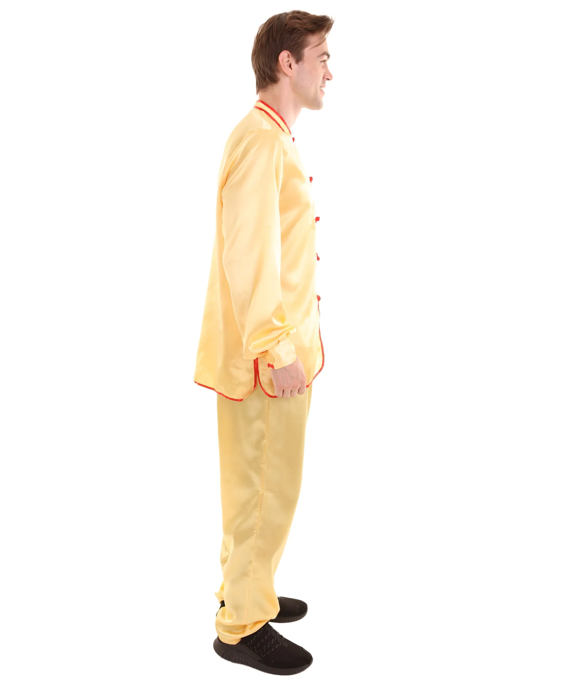 Adult Men's Chinese Traditional Kung Fu Costume | Multiple Color Options Cosplay Costume