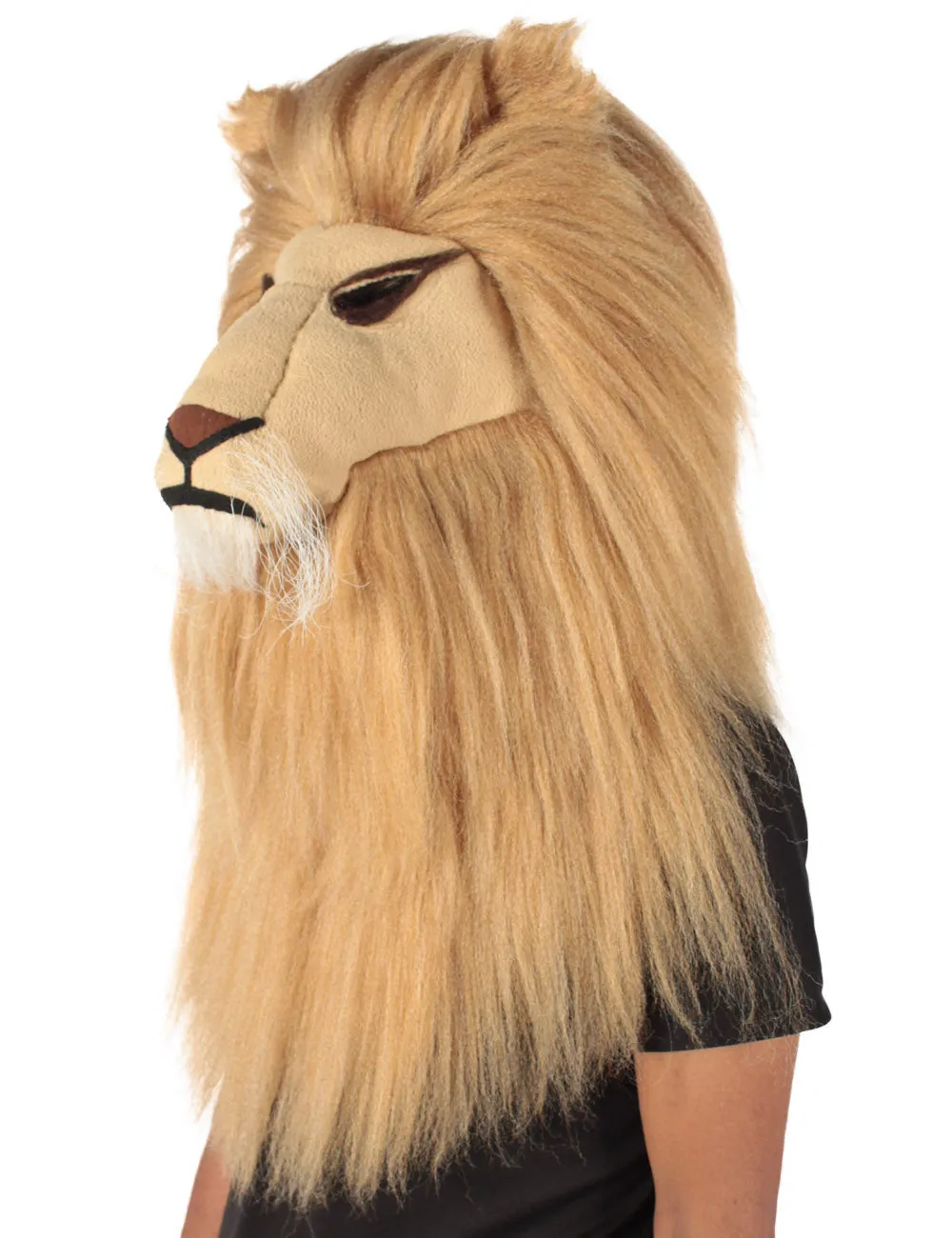 Adult Novelty Lion King of the Jungle Costume | Wig and Mask Bundle and Costume (Sold Separately)