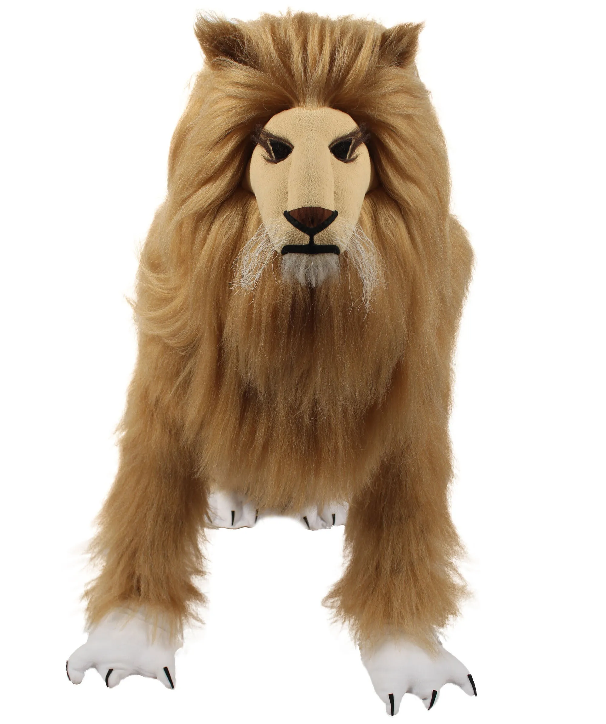 Adult Novelty Lion King of the Jungle Costume | Wig and Mask Bundle and Costume (Sold Separately)