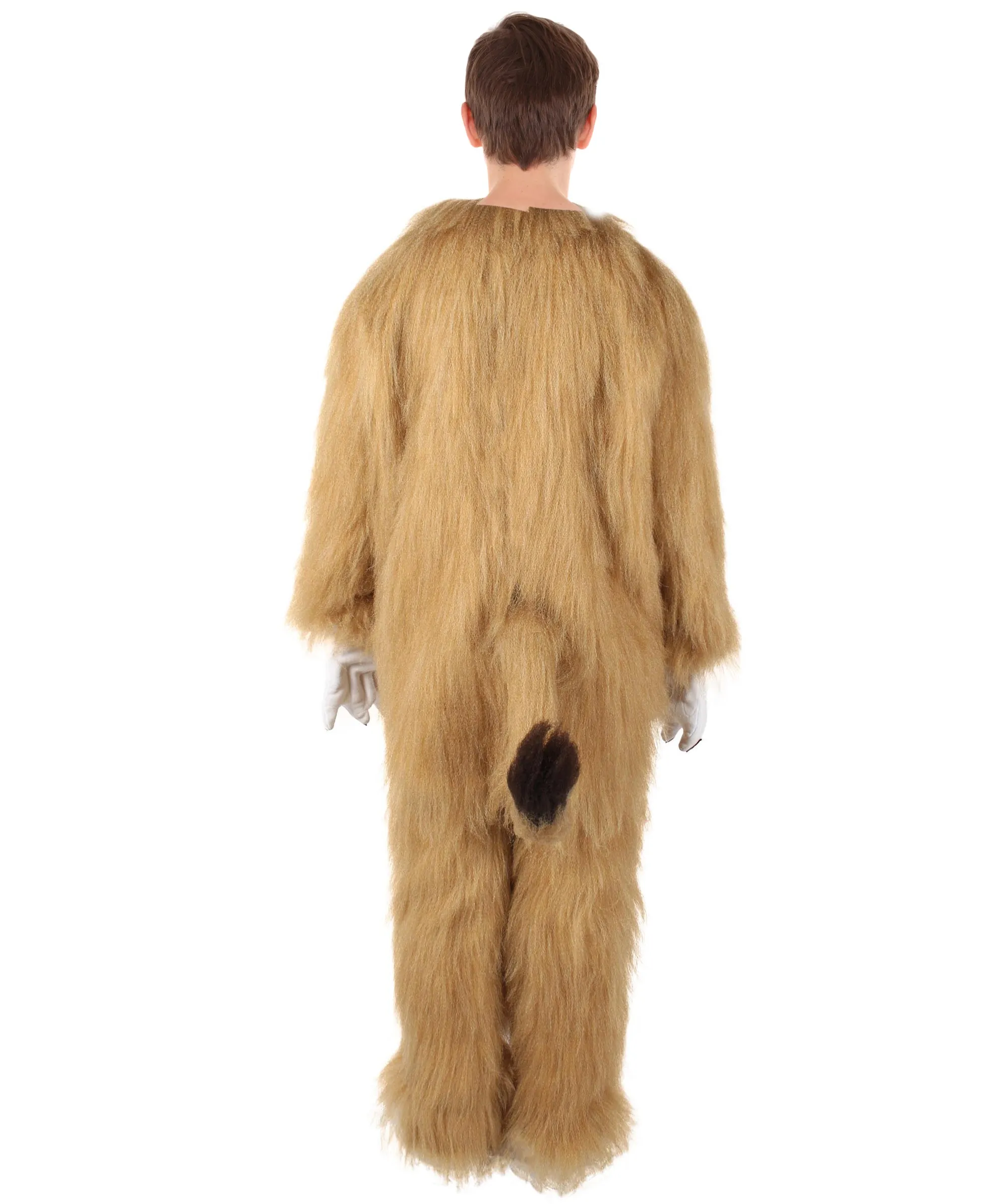 Adult Novelty Lion King of the Jungle Costume | Wig and Mask Bundle and Costume (Sold Separately)