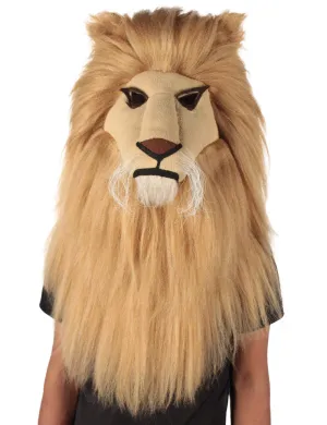 Adult Novelty Lion King of the Jungle Costume | Wig and Mask Bundle and Costume (Sold Separately)