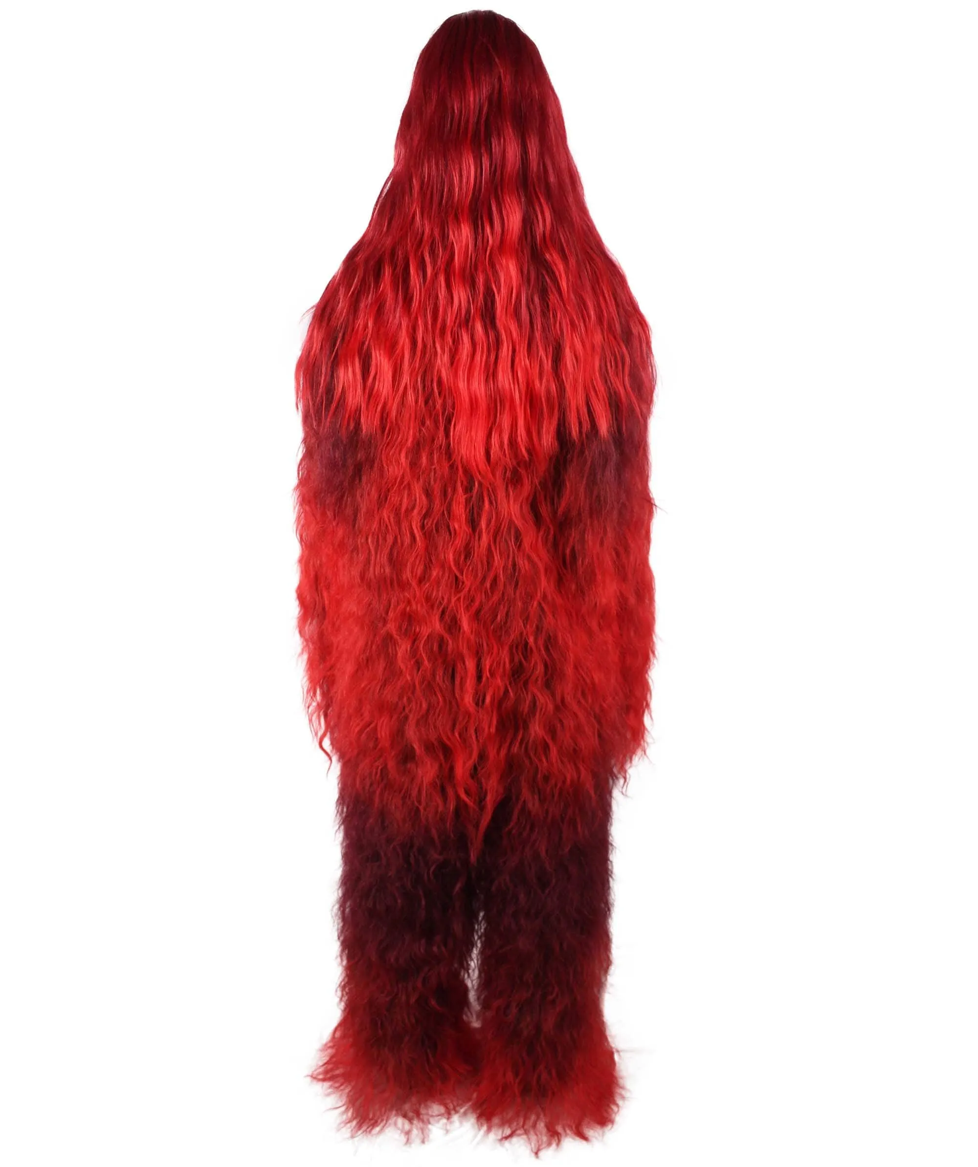 Adult Unisex Bigfoot Horror Wig with Mustache and Beard Bundle | Multiple Color Options