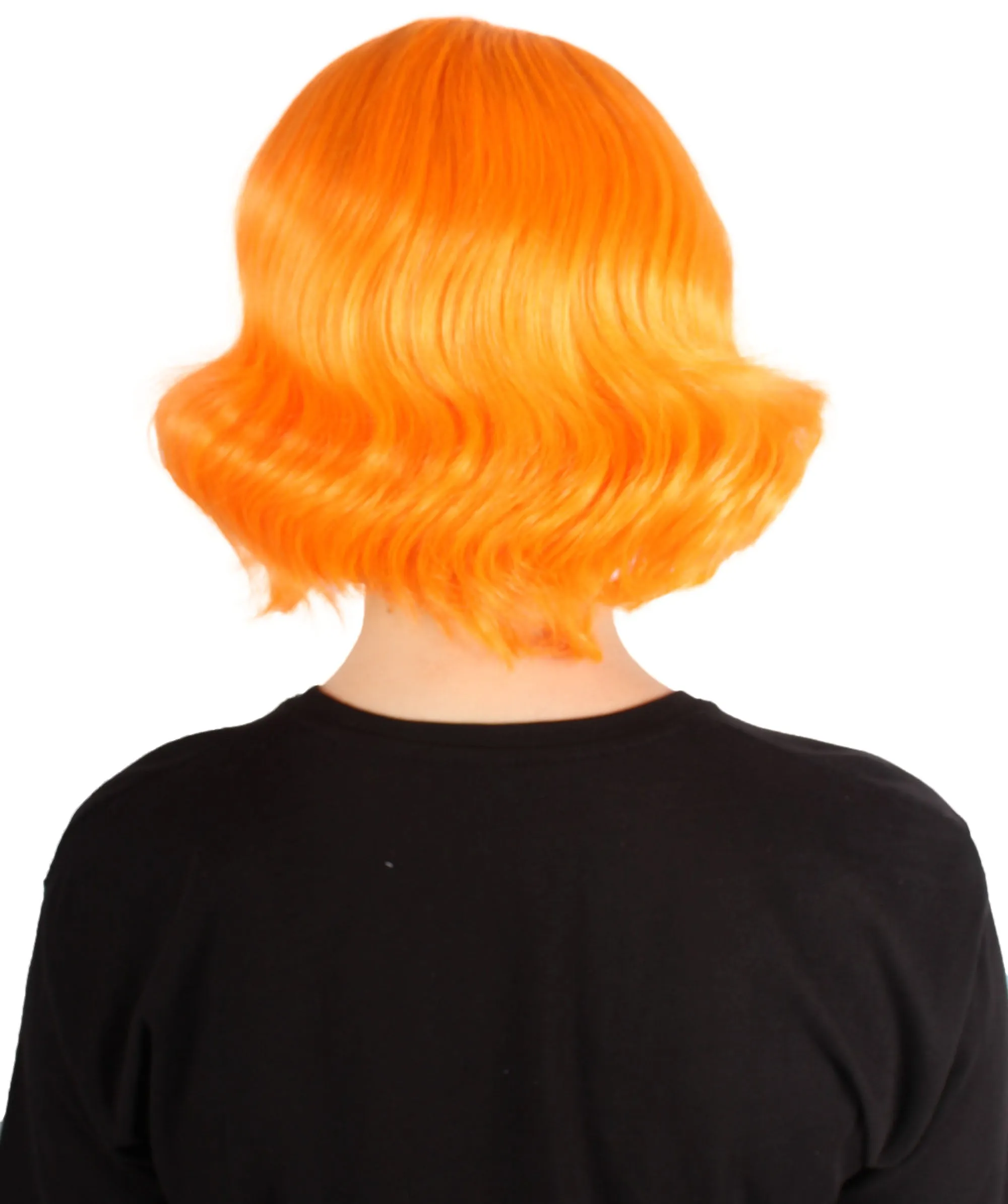 Adult Women's 11" Inch Medium Length Wavy Pop Icon Wig, Multiple Color Synthetic Fiber Hair | HPO