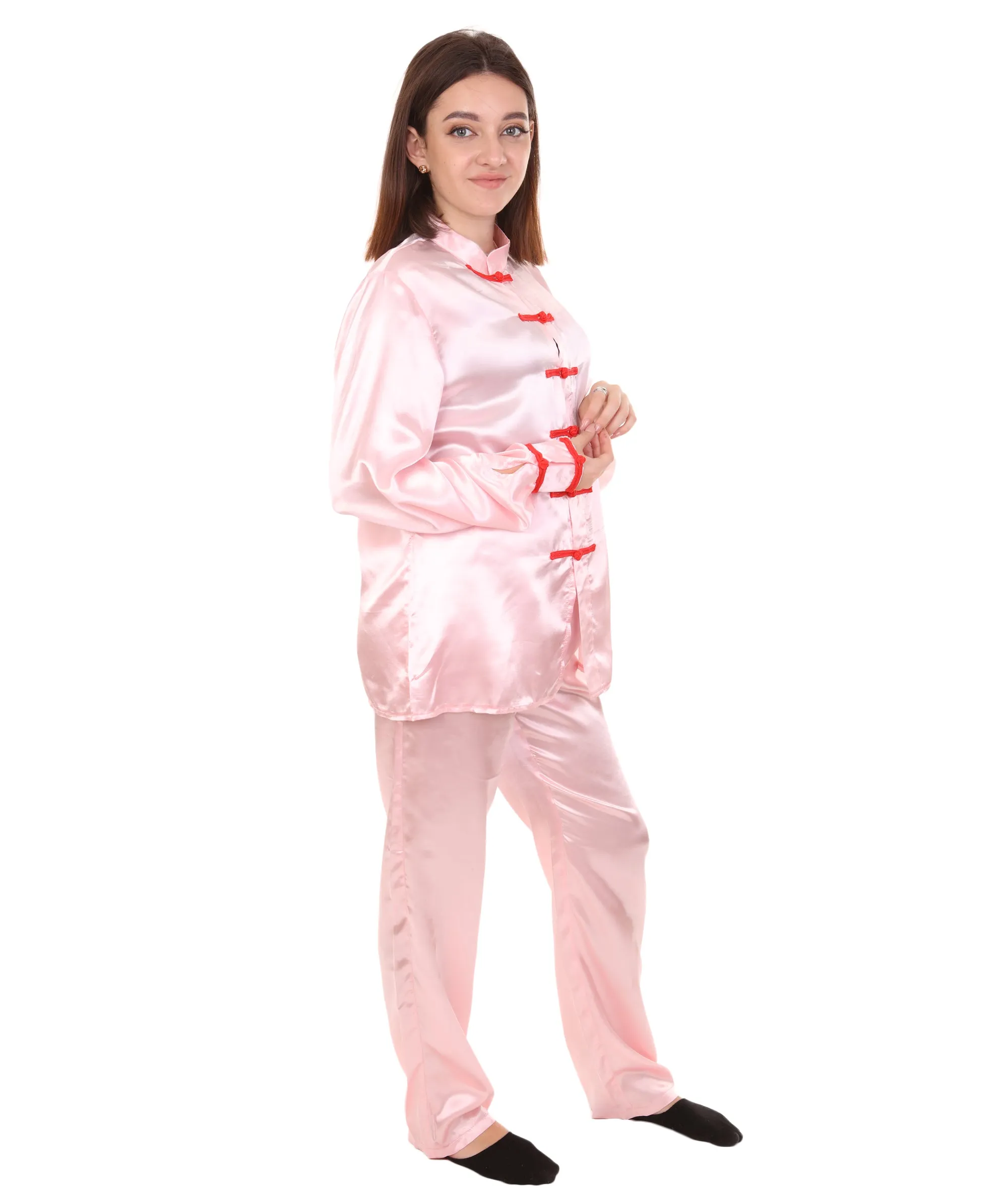 Adult Women's Chinese Traditional Kung Fu Costume | Multiple Color Options Cosplay Costume