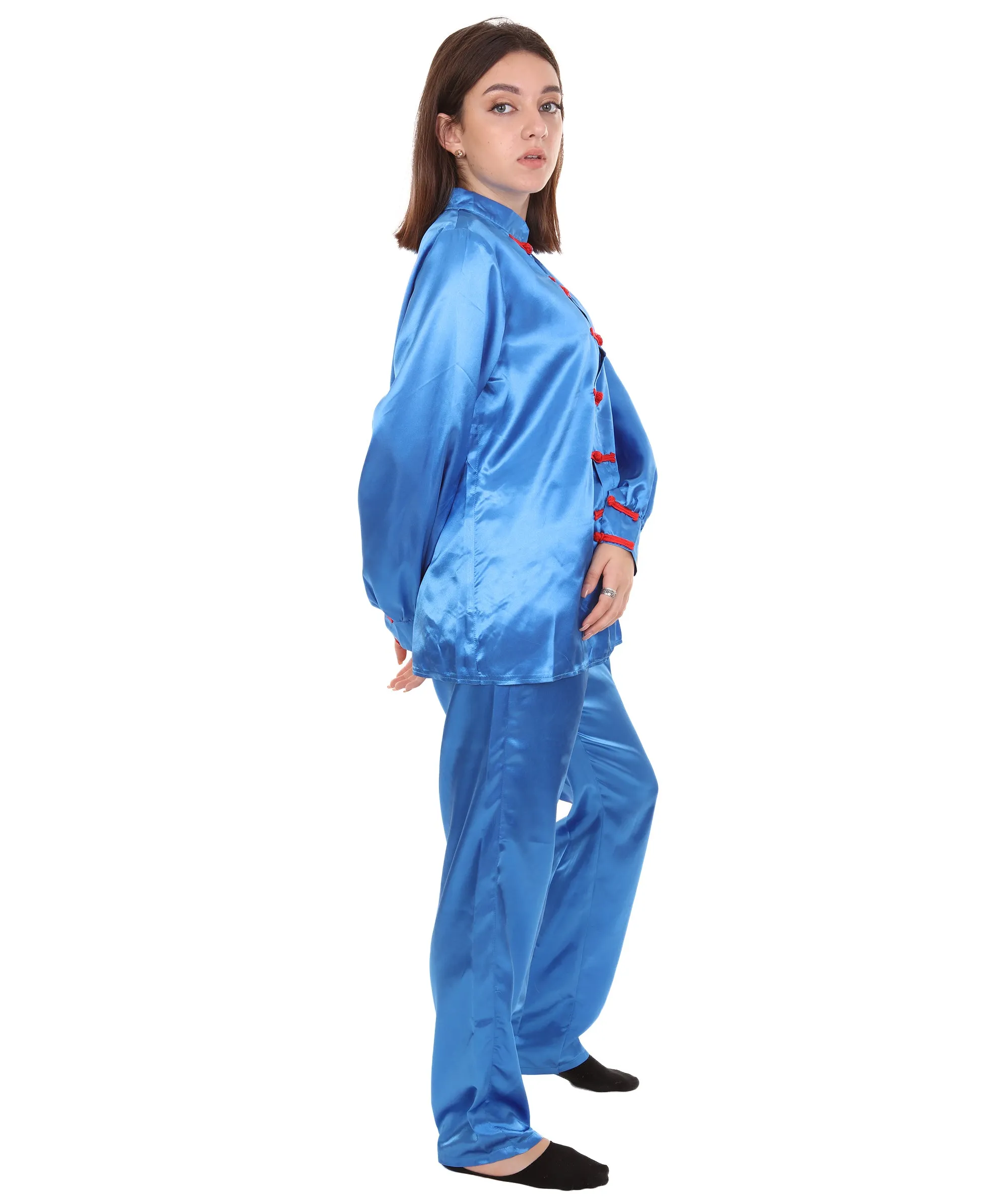 Adult Women's Chinese Traditional Kung Fu Costume | Multiple Color Options Cosplay Costume