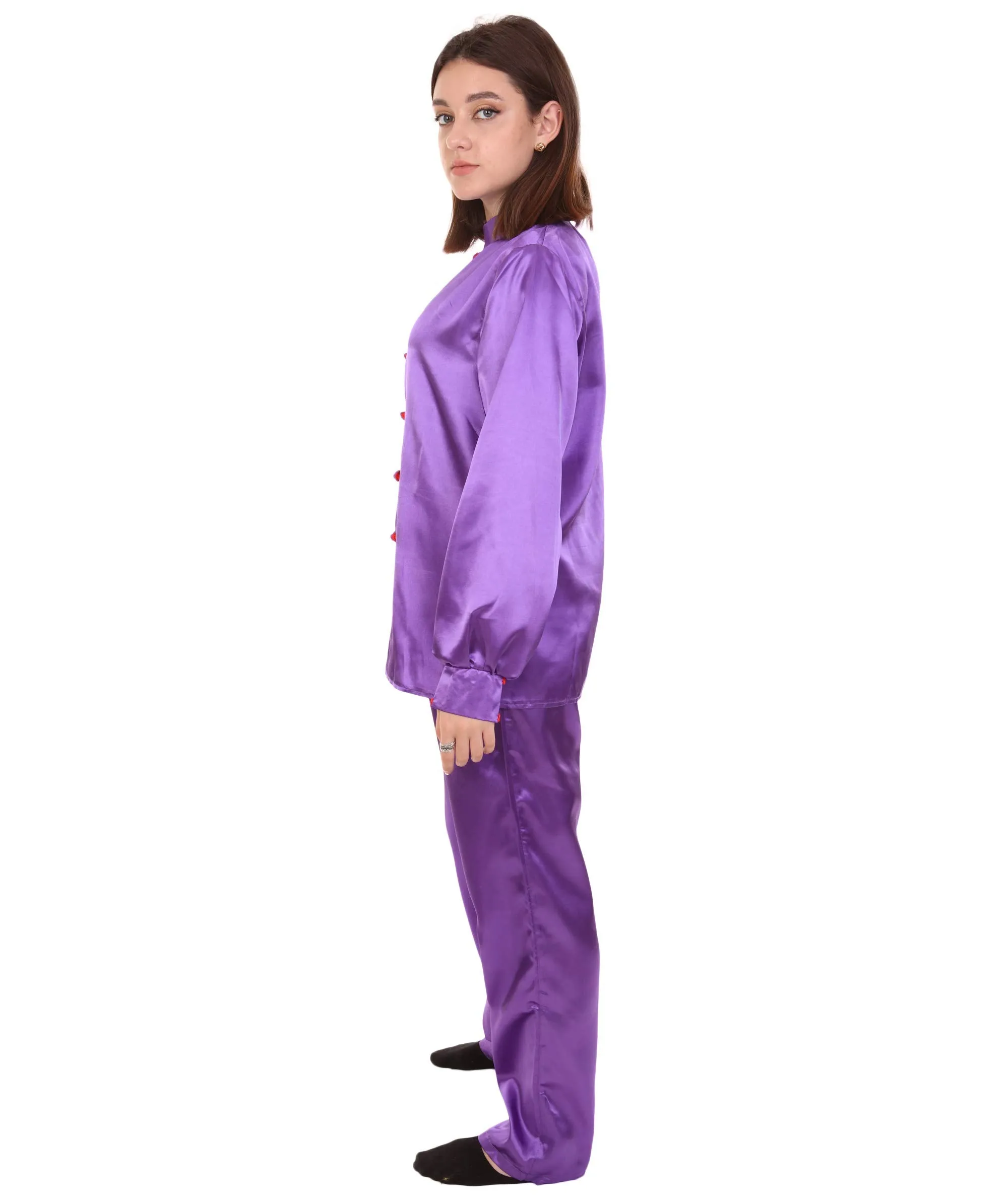 Adult Women's Chinese Traditional Kung Fu Costume | Multiple Color Options Cosplay Costume