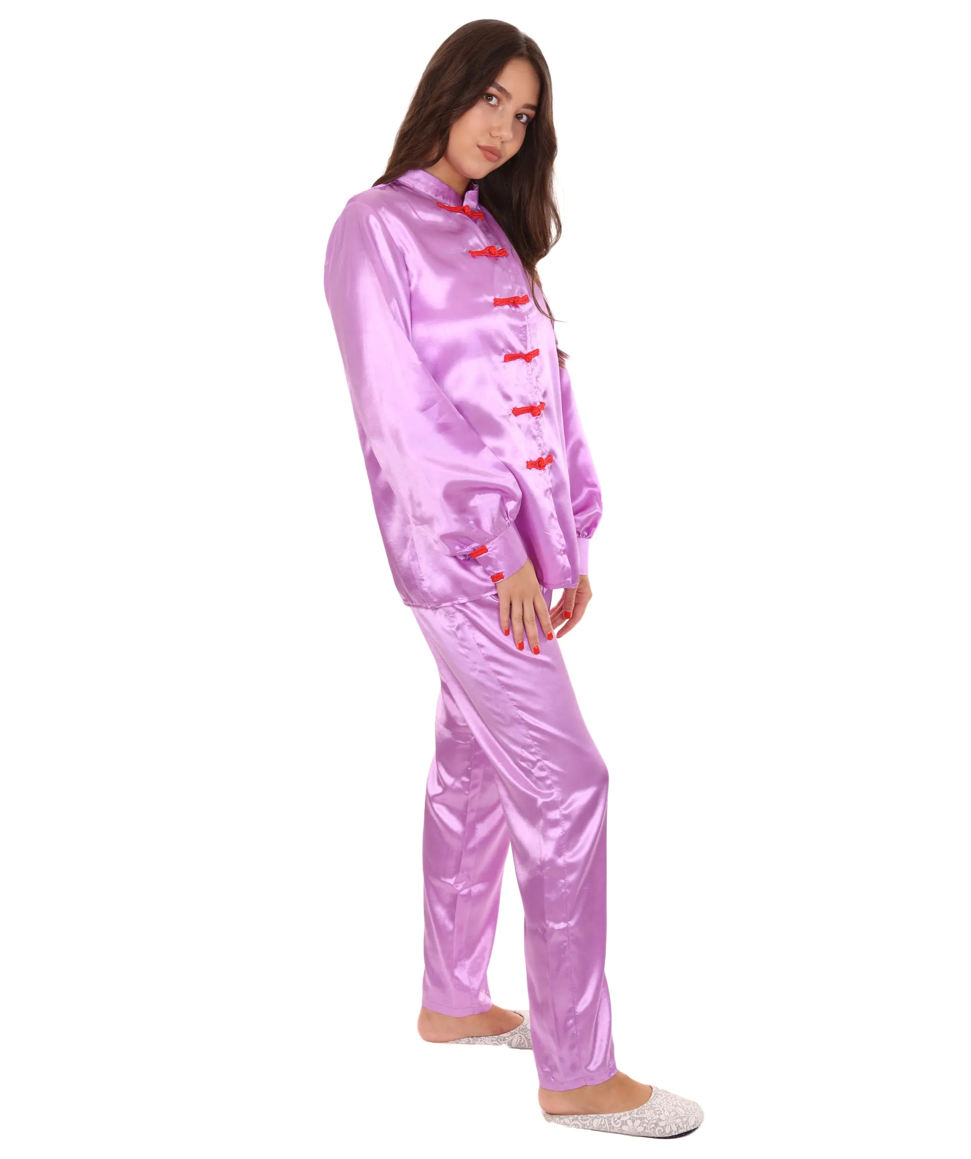 Adult Women's Chinese Traditional Kung Fu Costume | Multiple Color Options Cosplay Costume