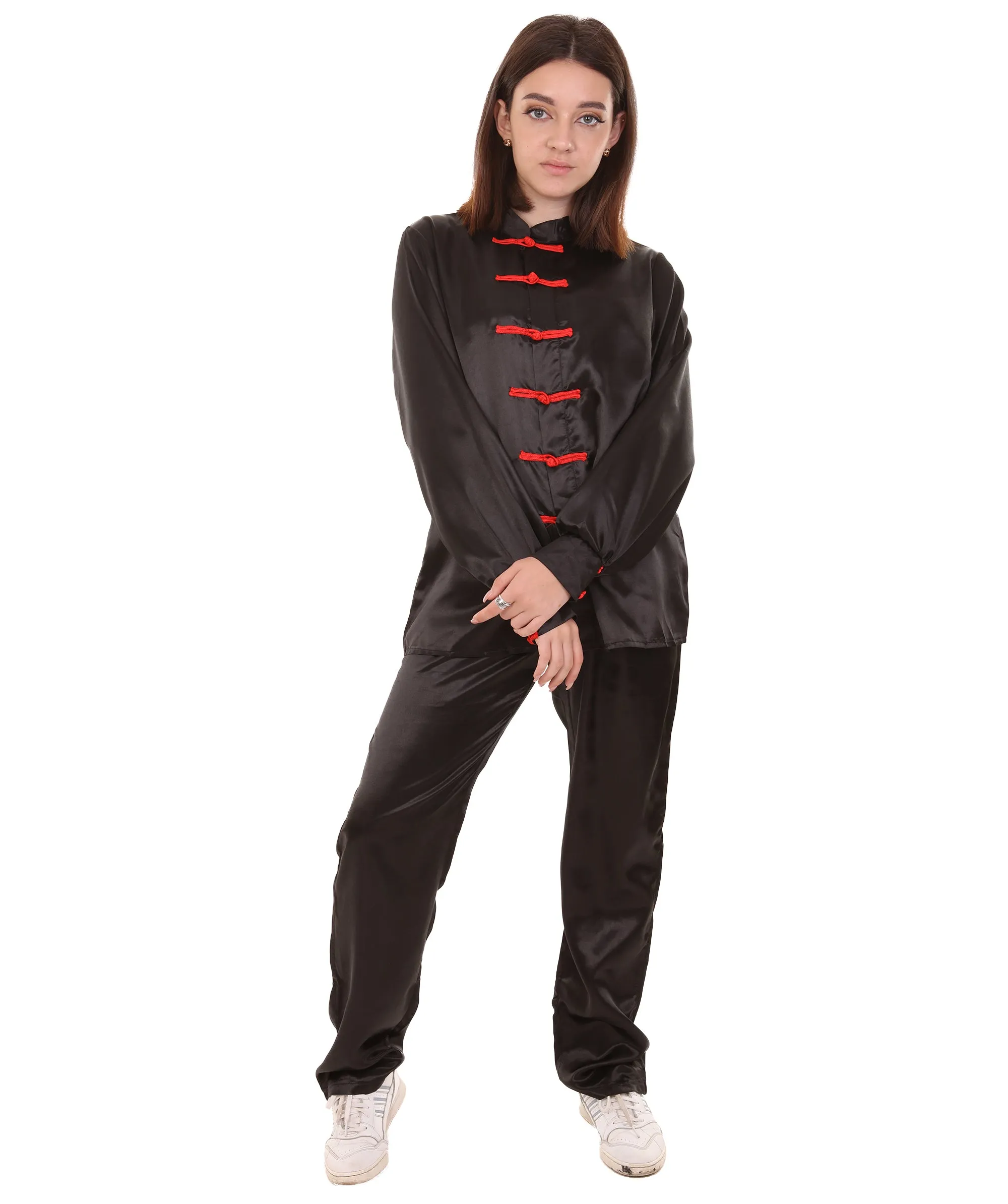 Adult Women's Chinese Traditional Kung Fu Costume | Multiple Color Options Cosplay Costume