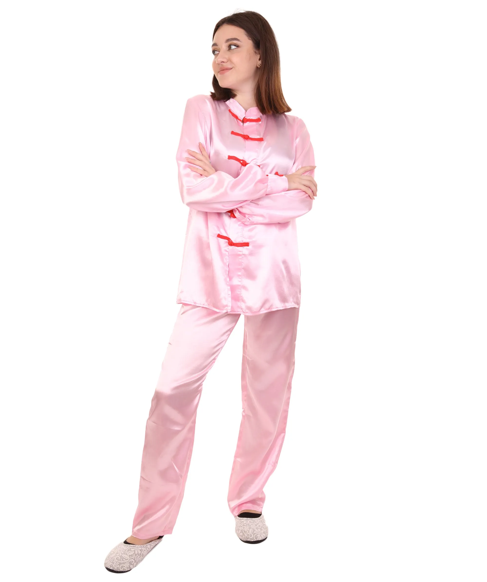 Adult Women's Chinese Traditional Kung Fu Costume | Multiple Color Options Cosplay Costume