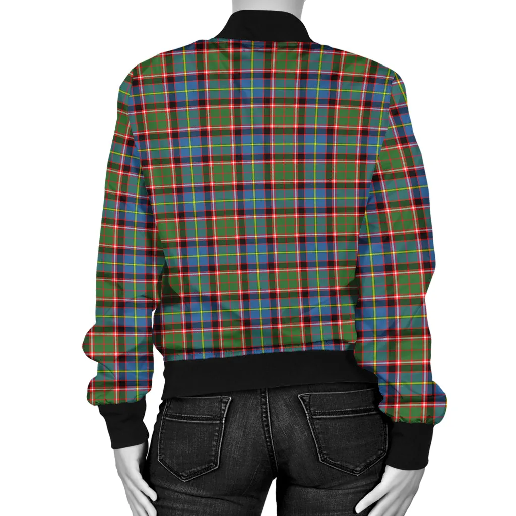 Aikenhead Tartan Bomber Jacket with Family Crest