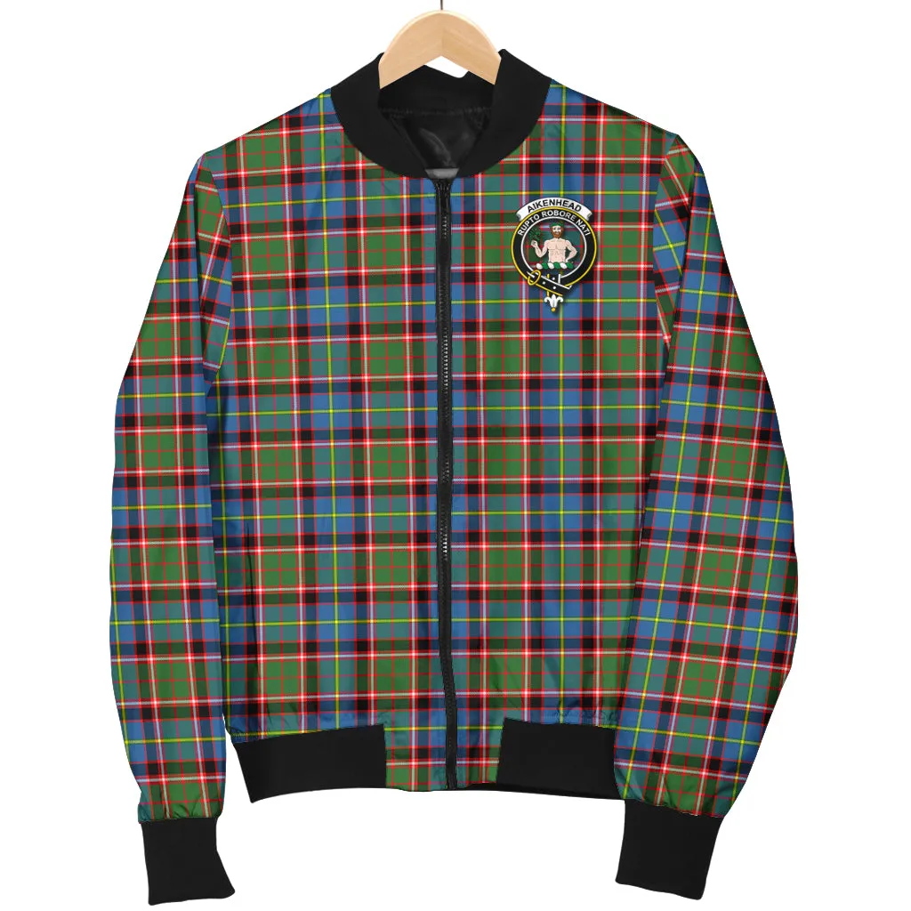 Aikenhead Tartan Bomber Jacket with Family Crest