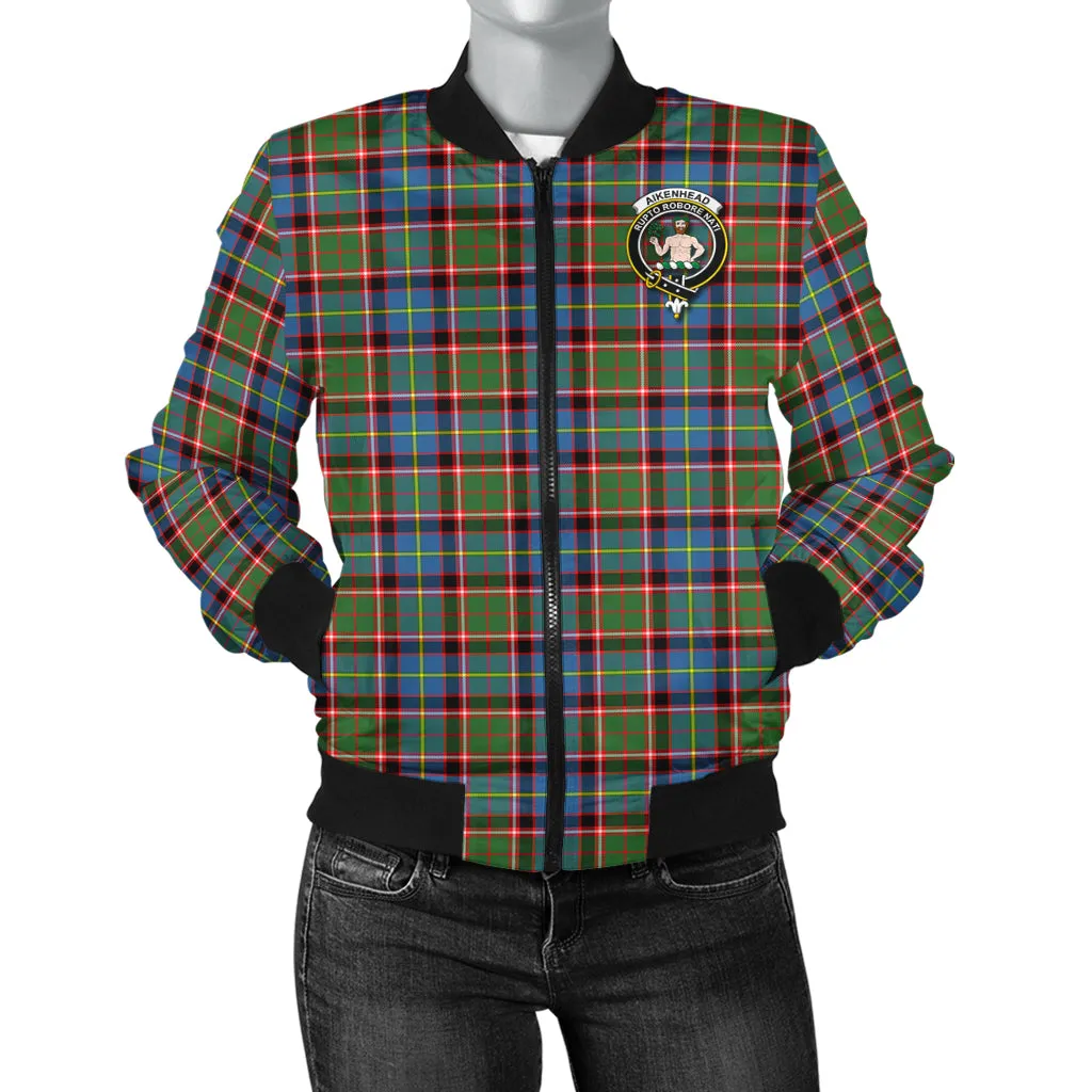 Aikenhead Tartan Bomber Jacket with Family Crest