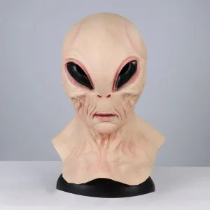 Alien Skull Latex Mask for Halloween Cosplay and Costume Parties