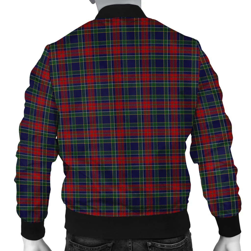 Allison Red Tartan Bomber Jacket