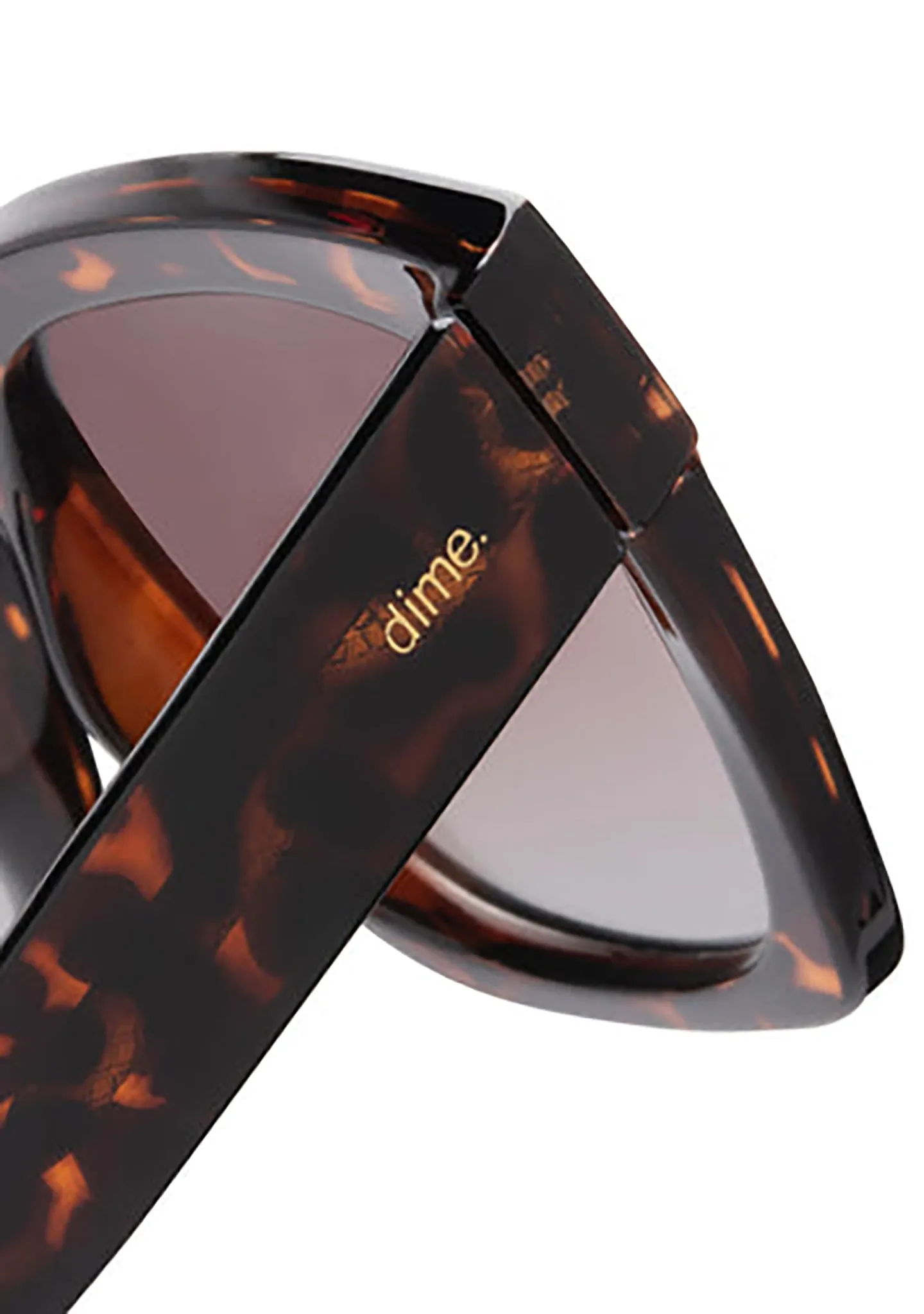 Anonymous Sunglasses in Tortoise/Brown Gradient