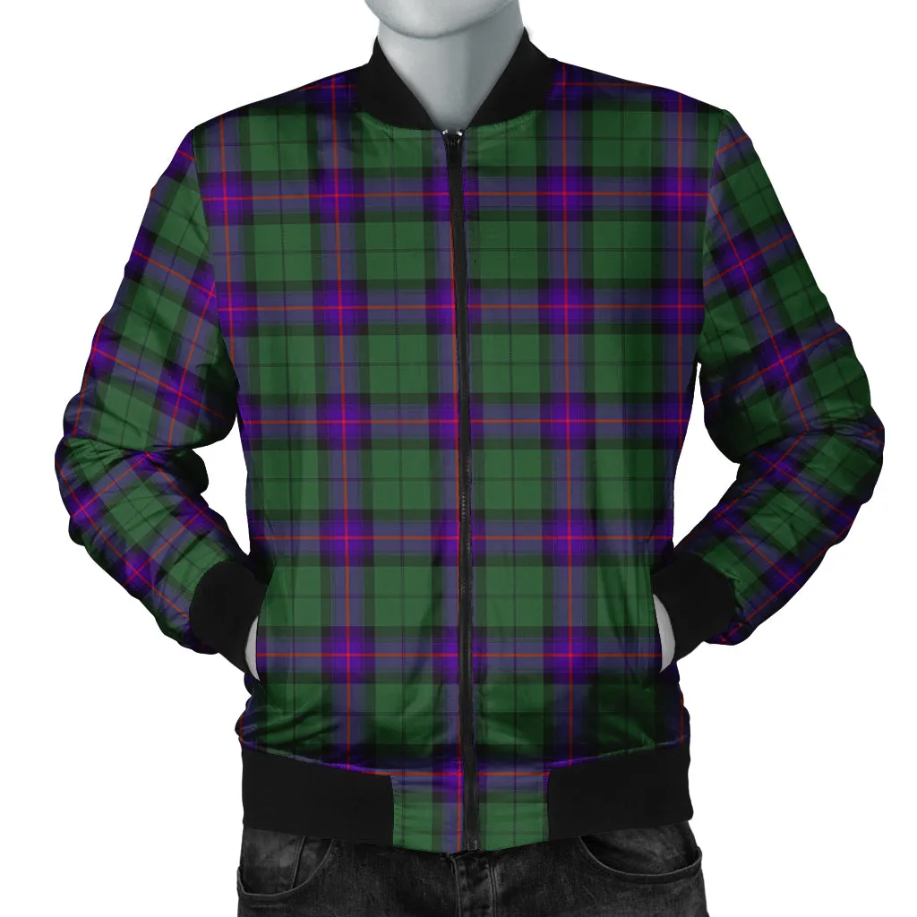 Armstrong Modern Tartan Bomber Jacket