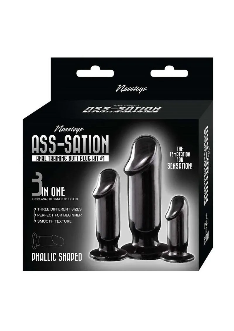 Ass-Sation Kit #1 Anal Trainer Butt Plug