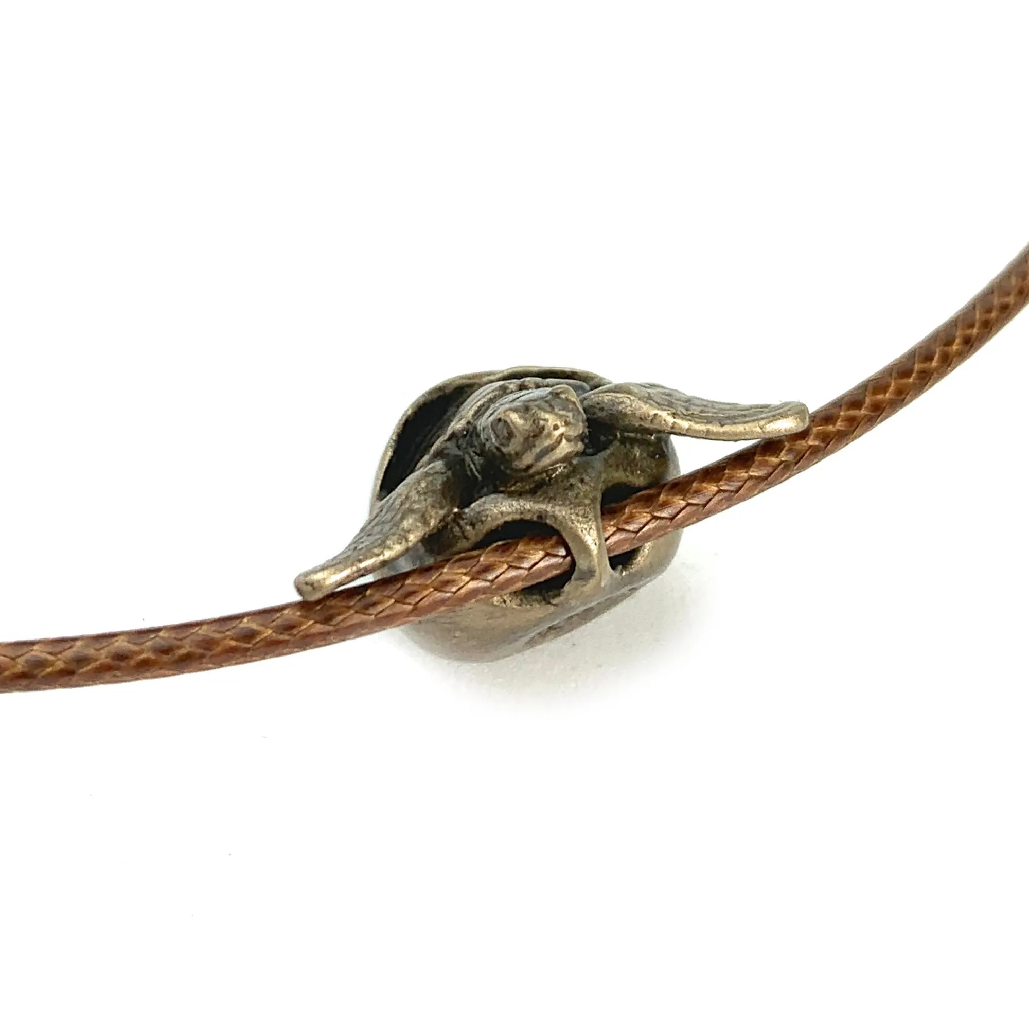 Baby Sea Turtle Necklace Antique Bronze- Hatchling Sea Turtle Necklace for Women - Turtle Pendant - Hatchling Charm -Unique Gifts for Turtle Lover