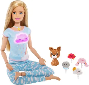 Barbie Breathe with Me Meditation Doll Blonde