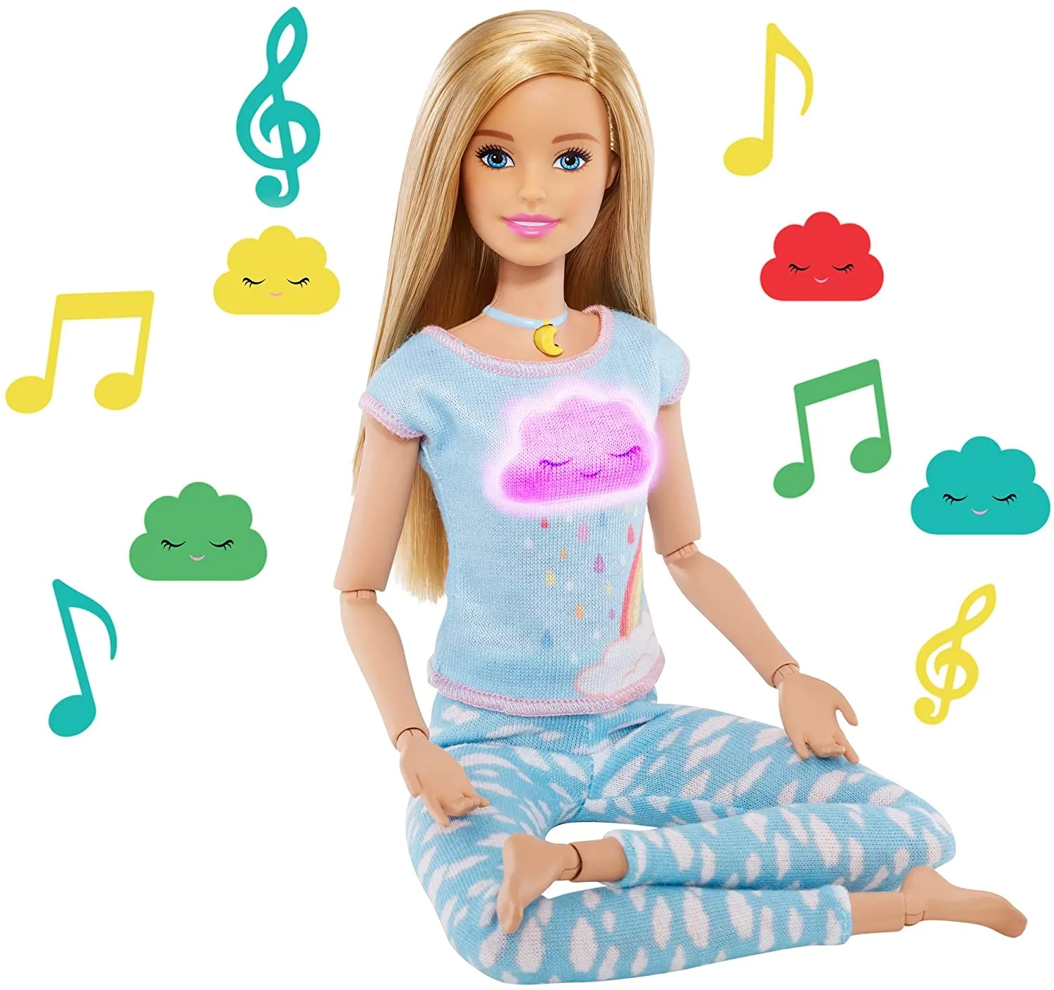 Barbie Breathe with Me Meditation Doll Blonde