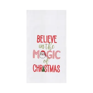 Believe In The Magic of Christmas Kitchen Towel