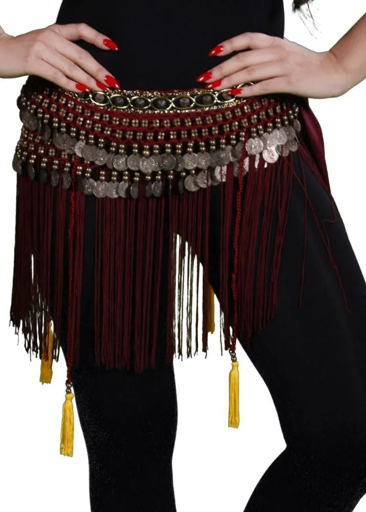 Belly Dance Tribal Belt with Fringe | TRIBAL FRINGE