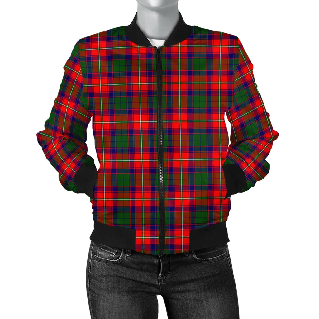 Belshes Tartan Bomber Jacket