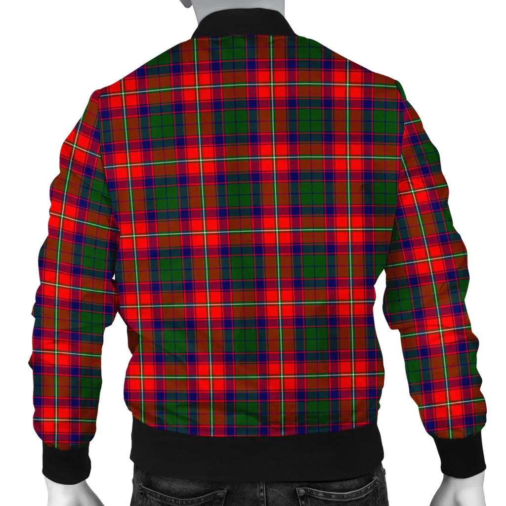 Belshes Tartan Bomber Jacket