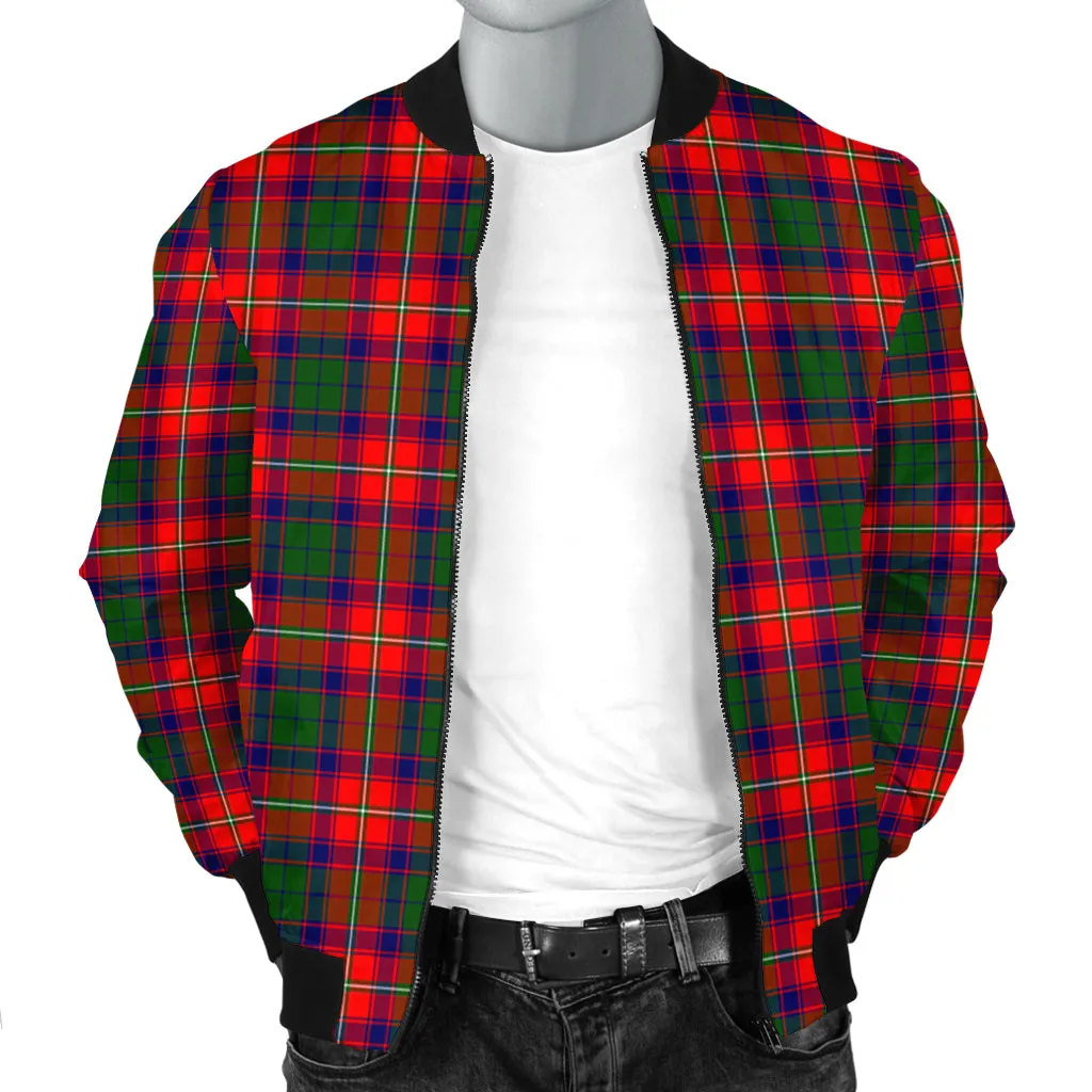 Belshes Tartan Bomber Jacket