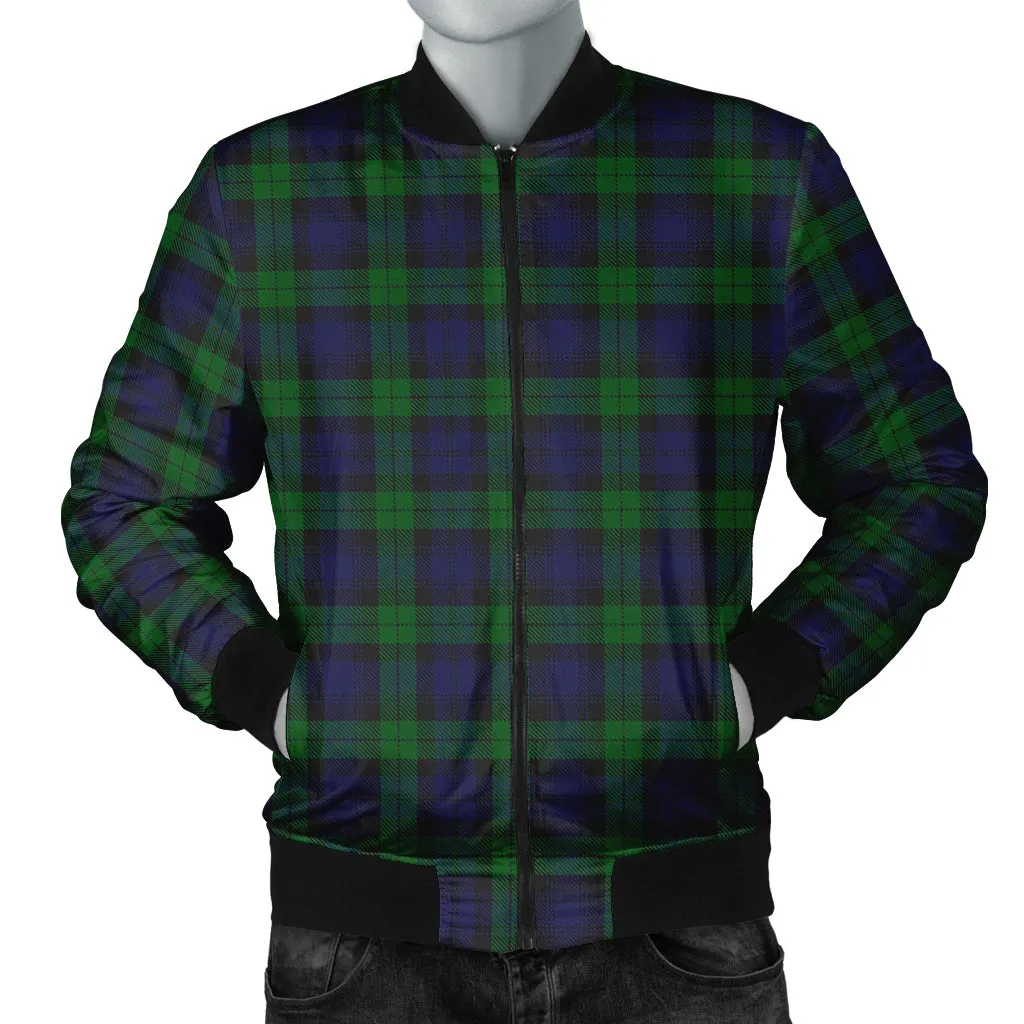 Black Watch Tartan Bomber Jacket