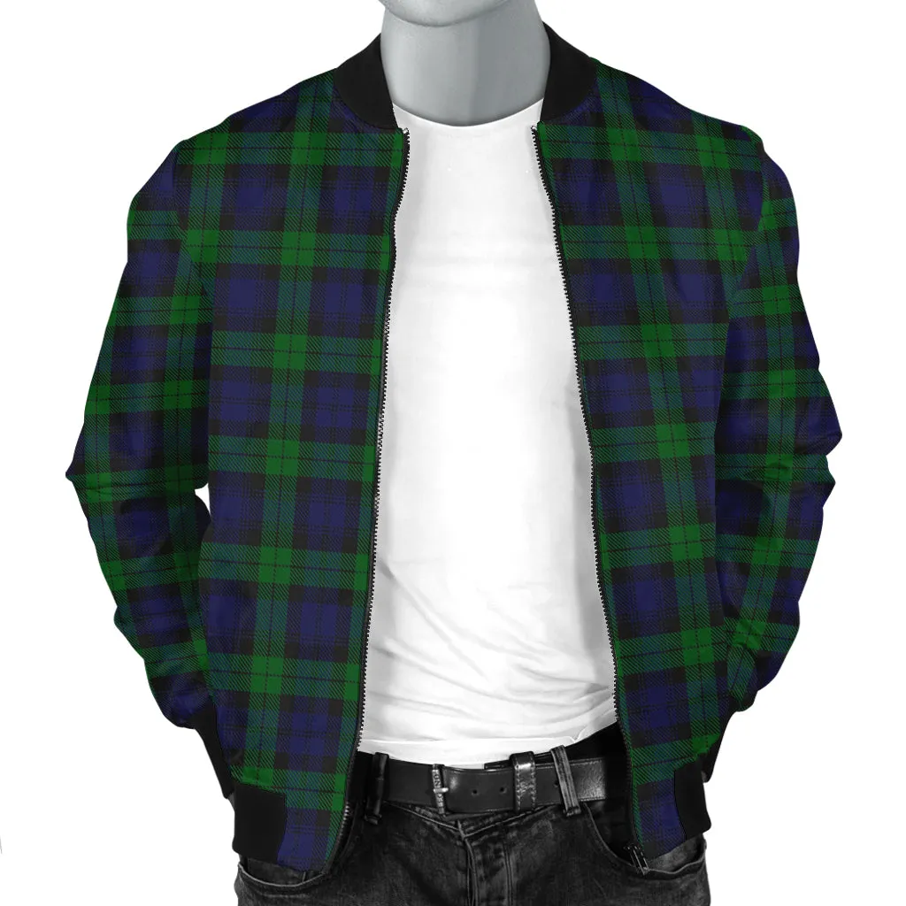 Black Watch Tartan Bomber Jacket