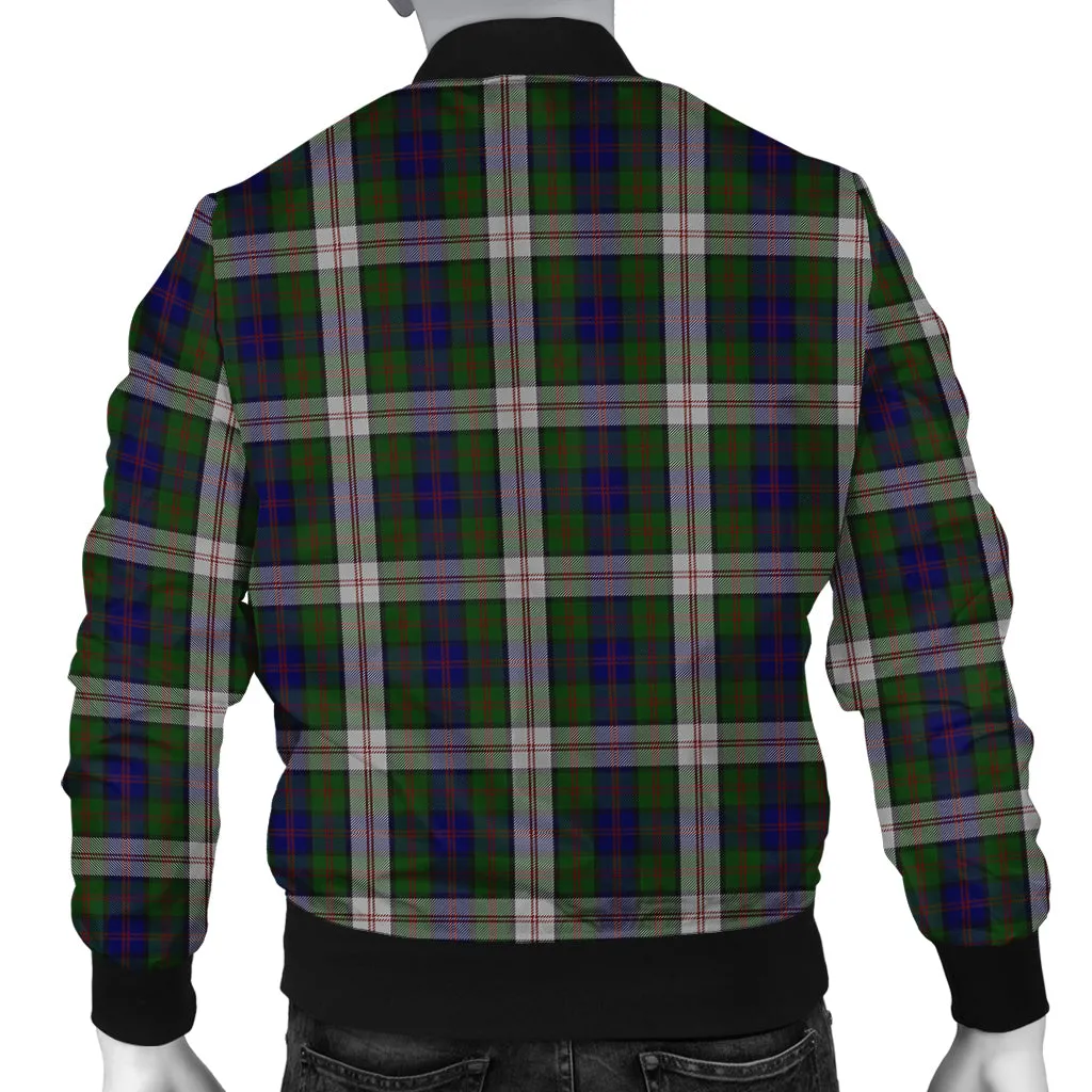 Blair Dress Tartan Bomber Jacket with Family Crest