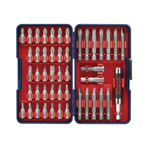 Bosch T4047L Screwdriver Bit Set, 47-Piece, Steel