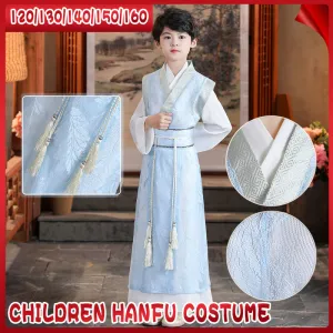 Boys Ancient Chinese Summer Robe Hanfu Costume