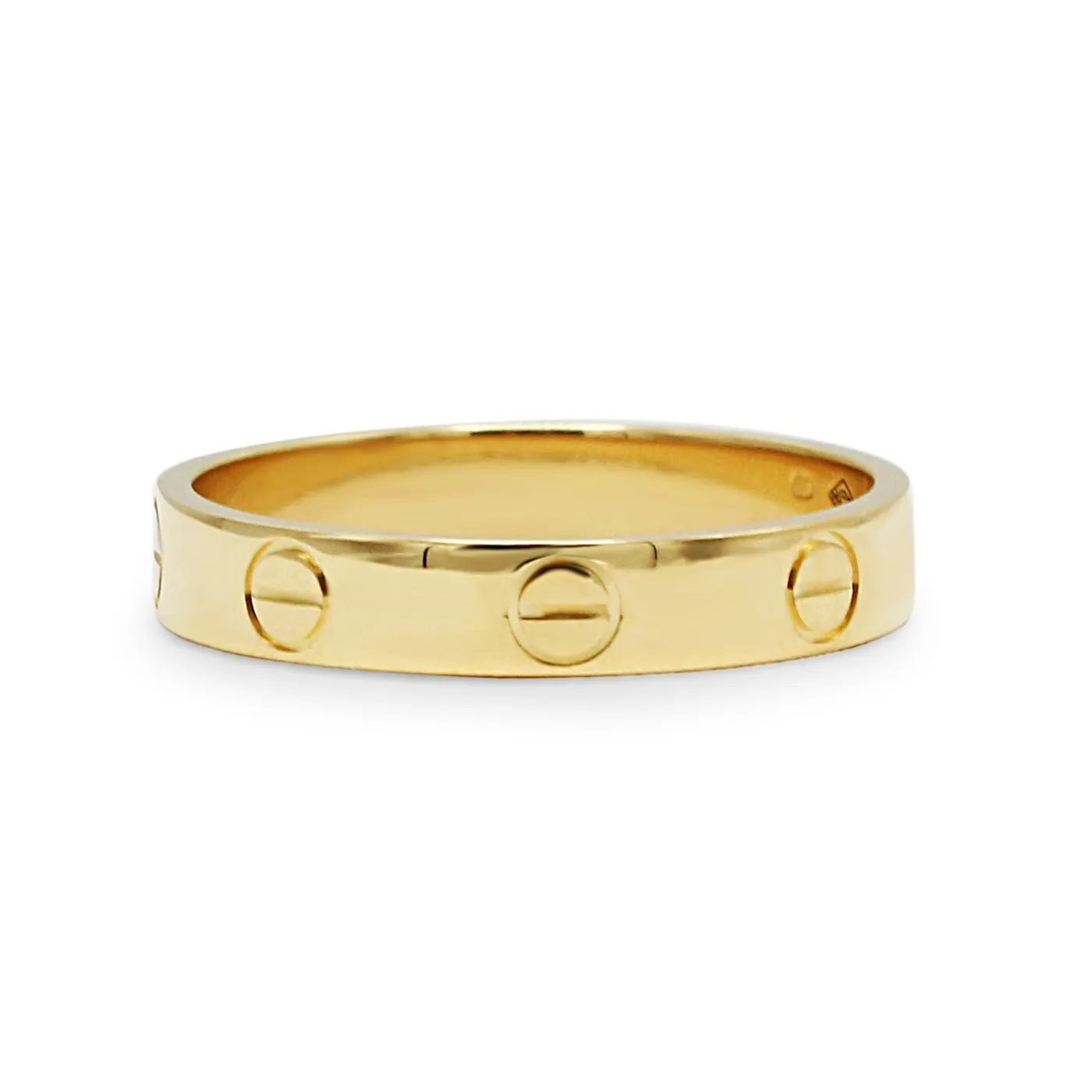 Cartier 3.6mm Love Ring - Size 54