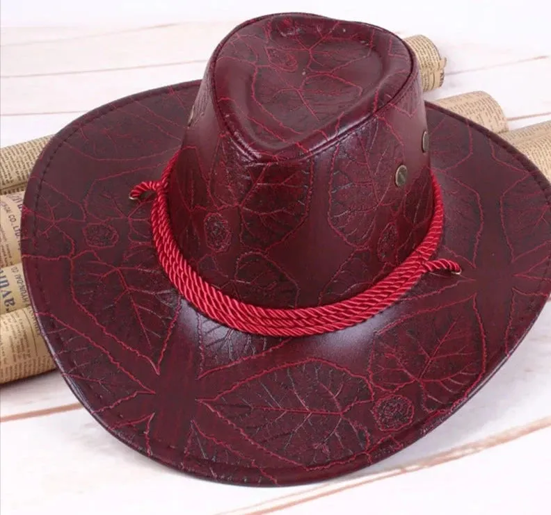 Cattleman's Charm Retro Western Cowboy Riding Hat