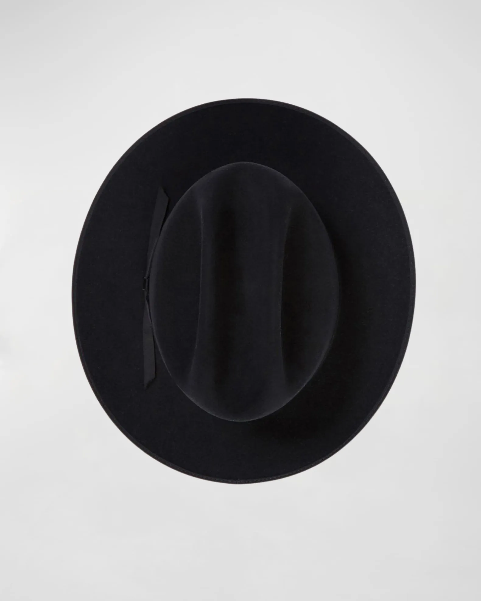 Classic Charm Felt Outdoor Hat in Black