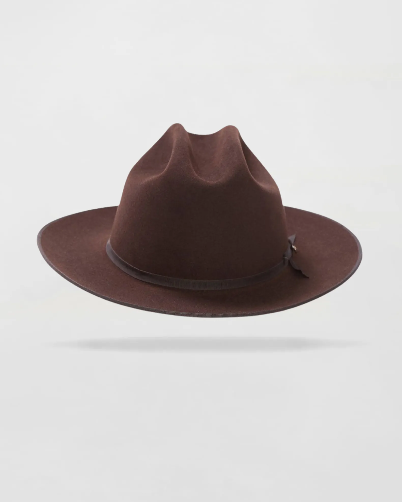 Classic Charm Felt Outdoor Hat in Black