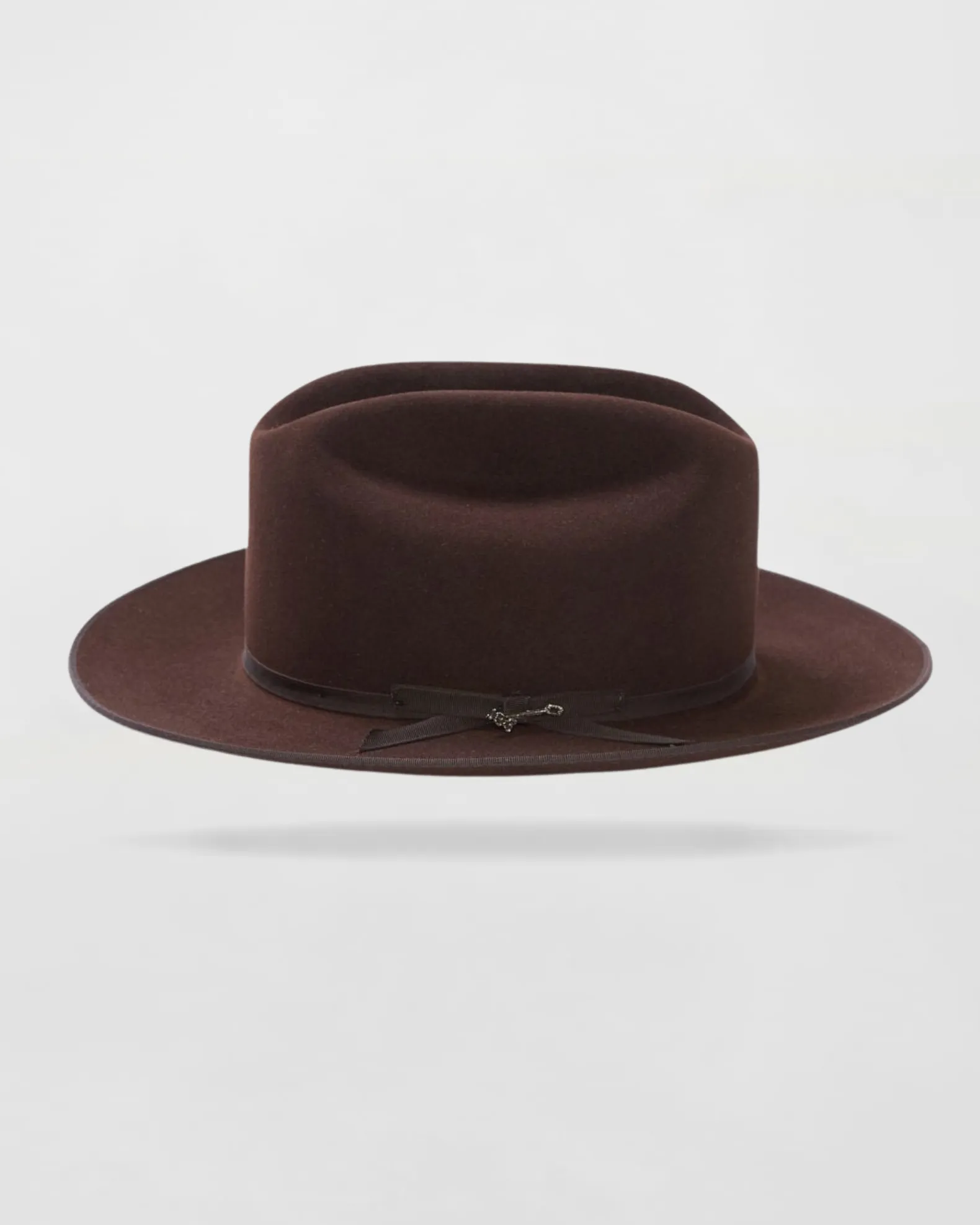 Classic Charm Felt Outdoor Hat in Black