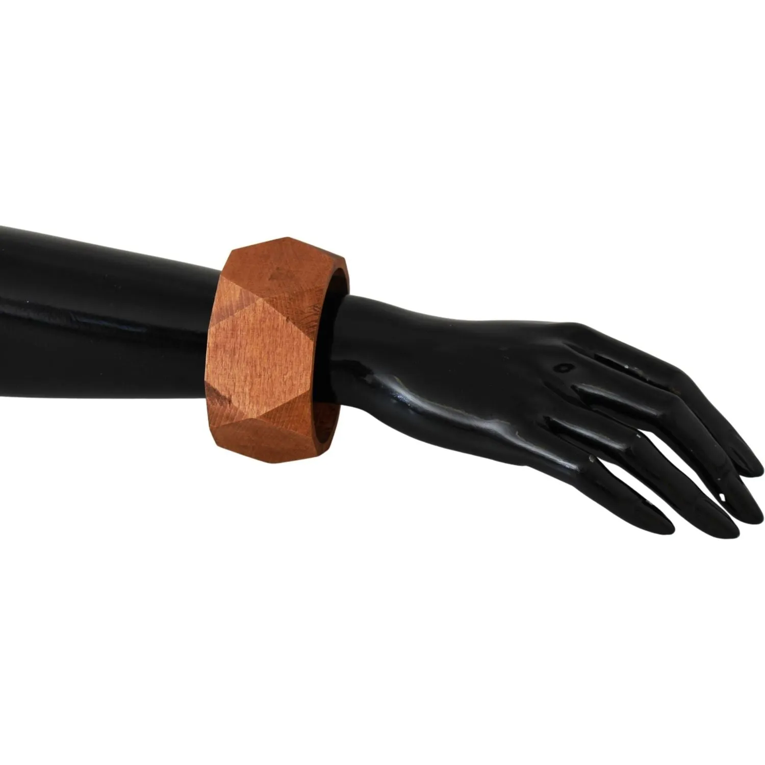 Costume National Chic Unisex Wooden Bracelet