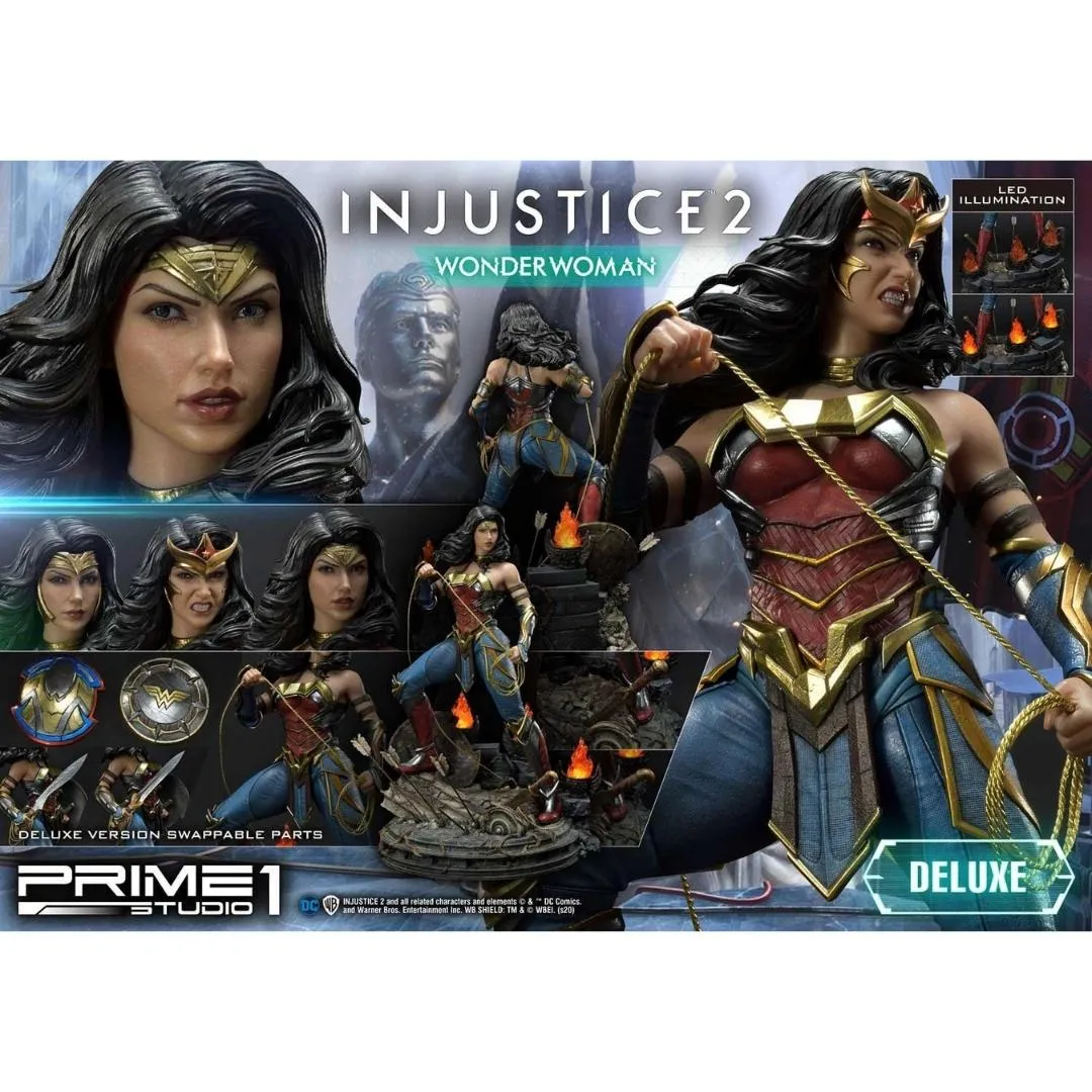 DC Injustice 2 Wonder Woman EX Statue by Prime 1 Studio