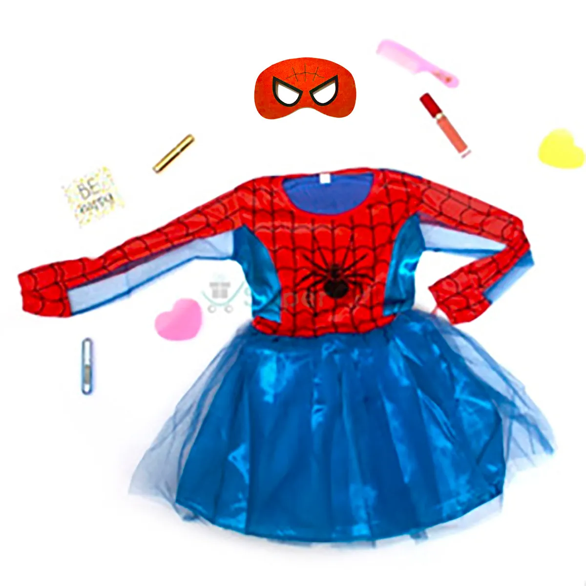 Fancydresswale Spiderman Girl dress for Girls