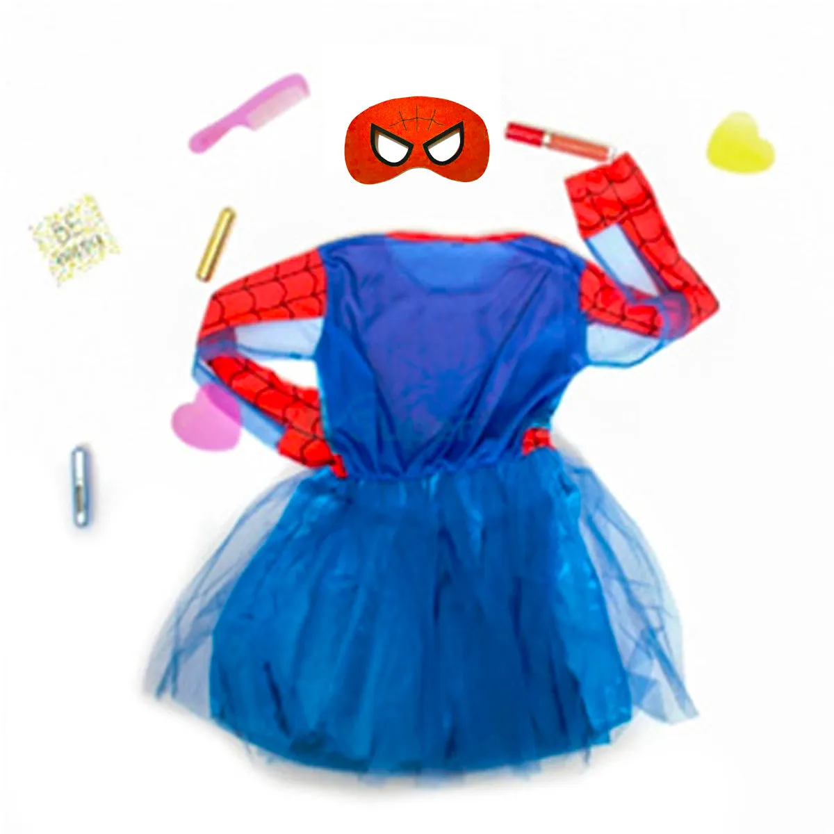 Fancydresswale Spiderman Girl dress for Girls