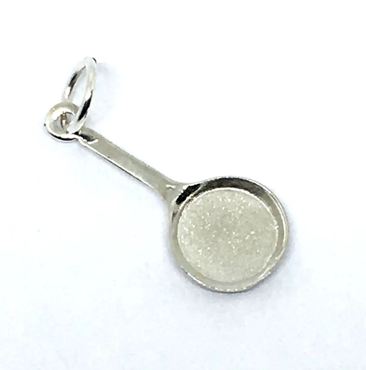 French Frying Pan Charm in Sterling Silver