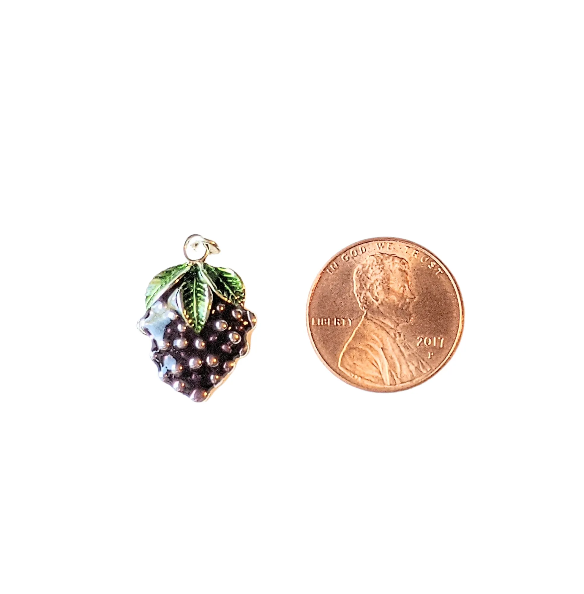 Grape Bunch Charm Pendant